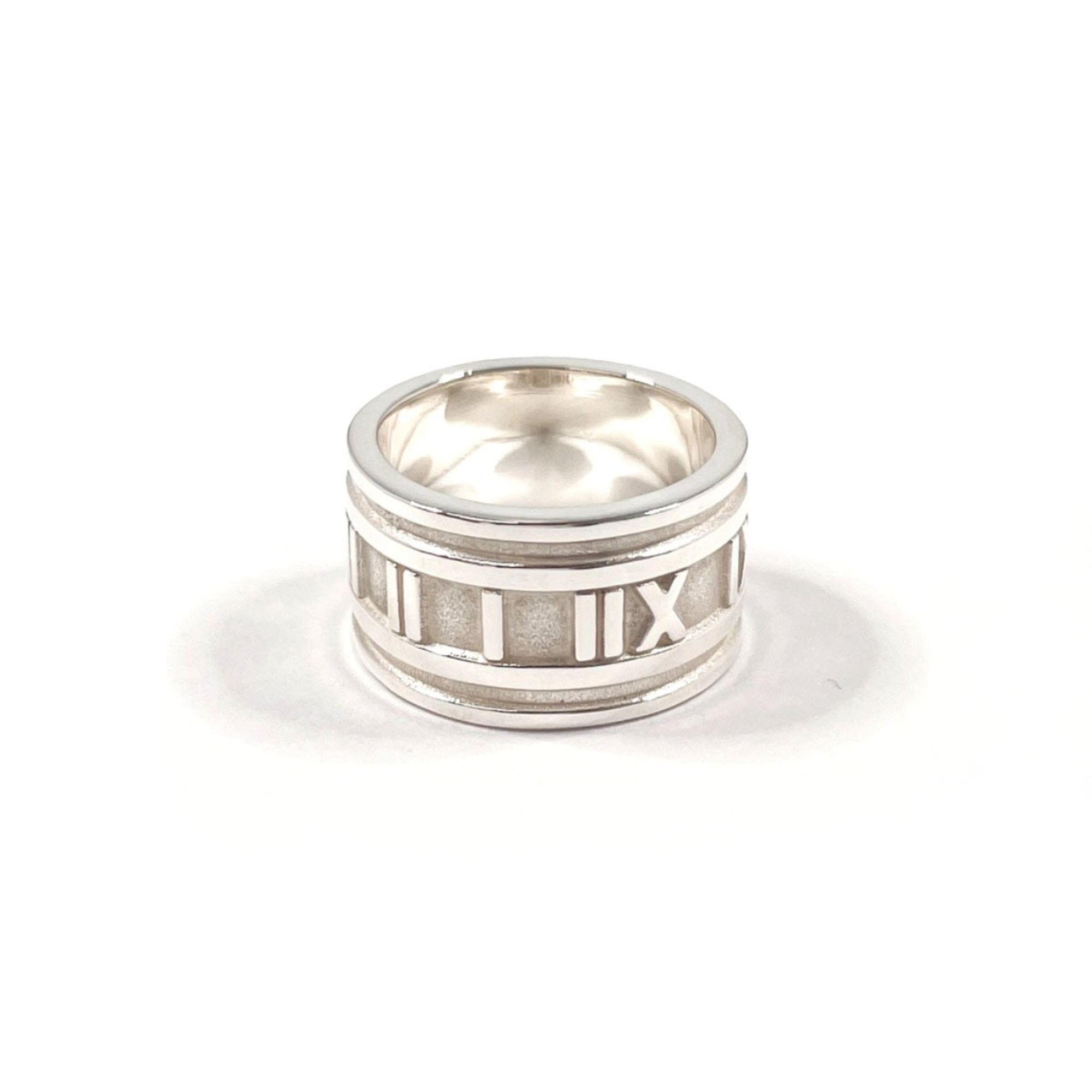 Tiffany Silver Silver 925 Band Ring (Pre-Owned)