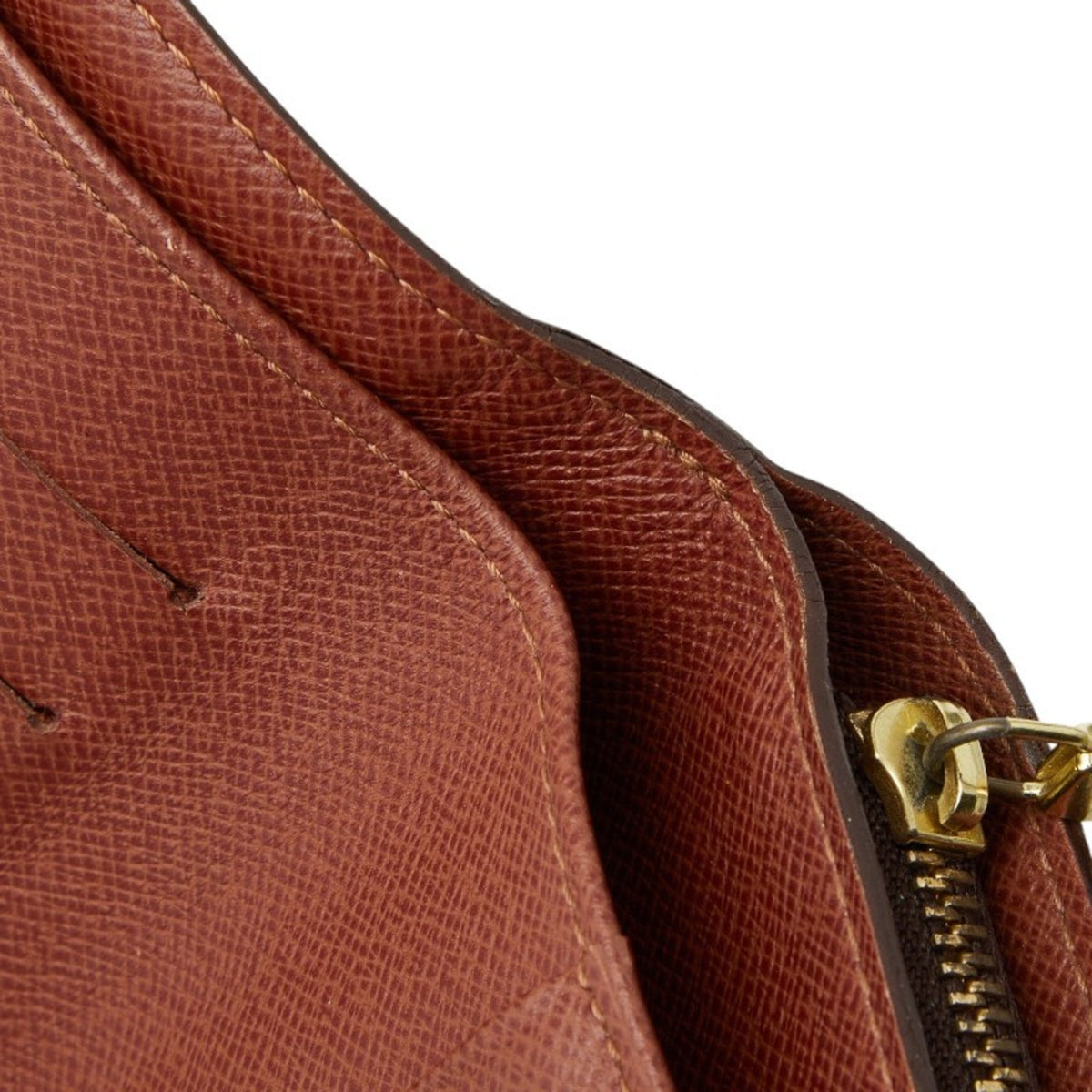 Louis Vuitton Brown Pvc Leather Wallet (Bi-Fold) (Pre-Owned)