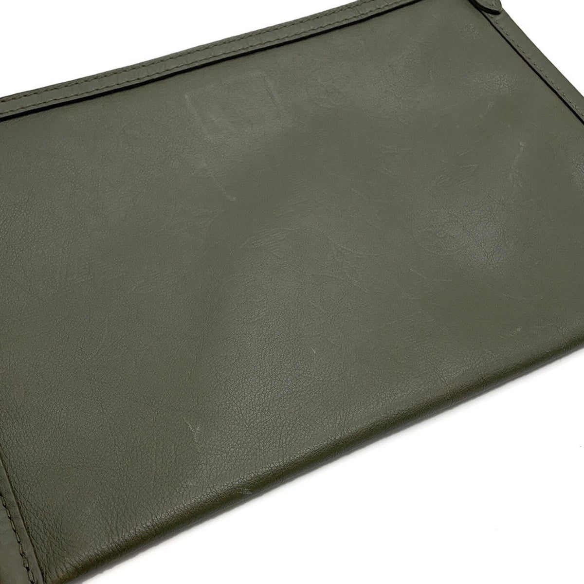 Louis Vuitton Black Khaki Monogram Noir Monogram Shadow Handbag Pouch Shoulder Bag (Pre-Owned)