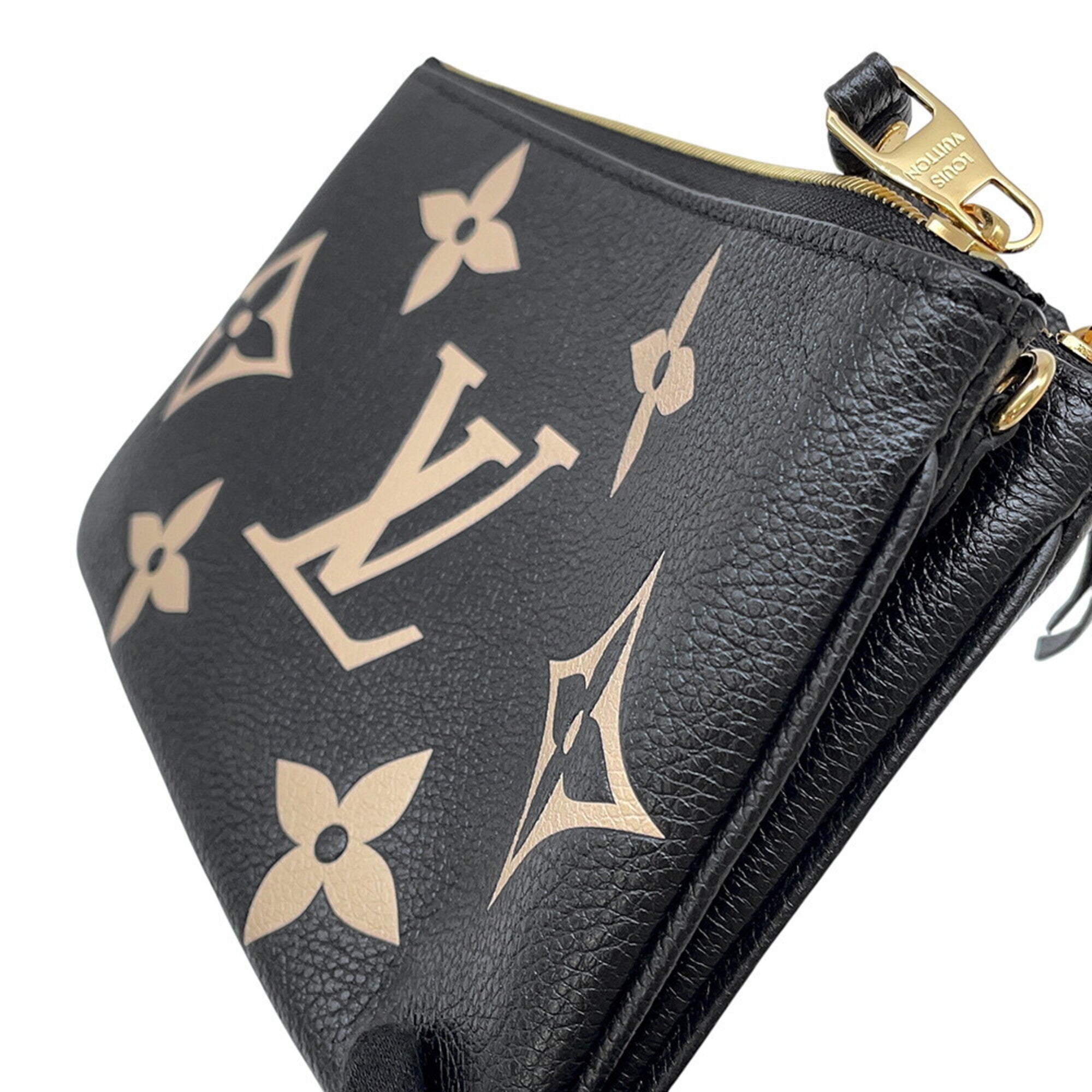 Louis Vuitton Monogram Empreinte Bicolor Black Noir Monogram Empreinte Handbag Shoulder Bag (Pre-Owned)