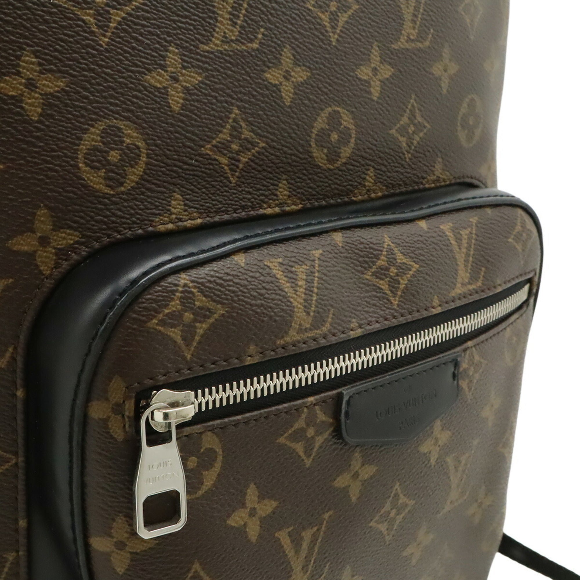 Louis Vuitton Black Brown Monogram Monogram Backpack Shoulder Bag (Pre-Owned)