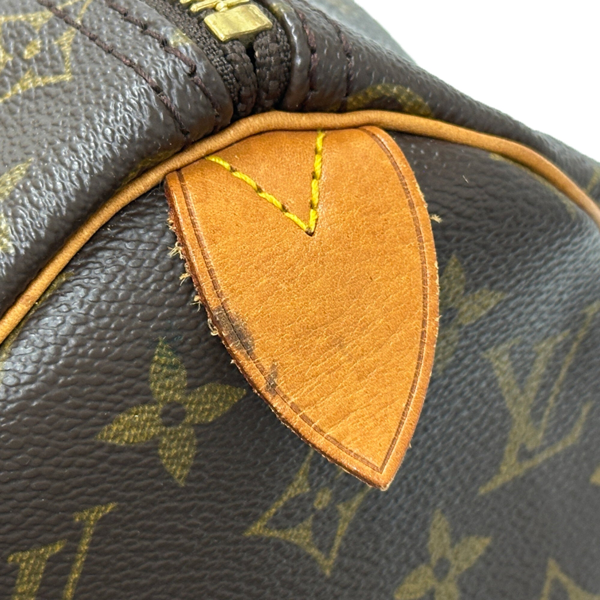 Louis Vuitton Brown Monogram Monogram Boston Bag Handbag (Pre-Owned)