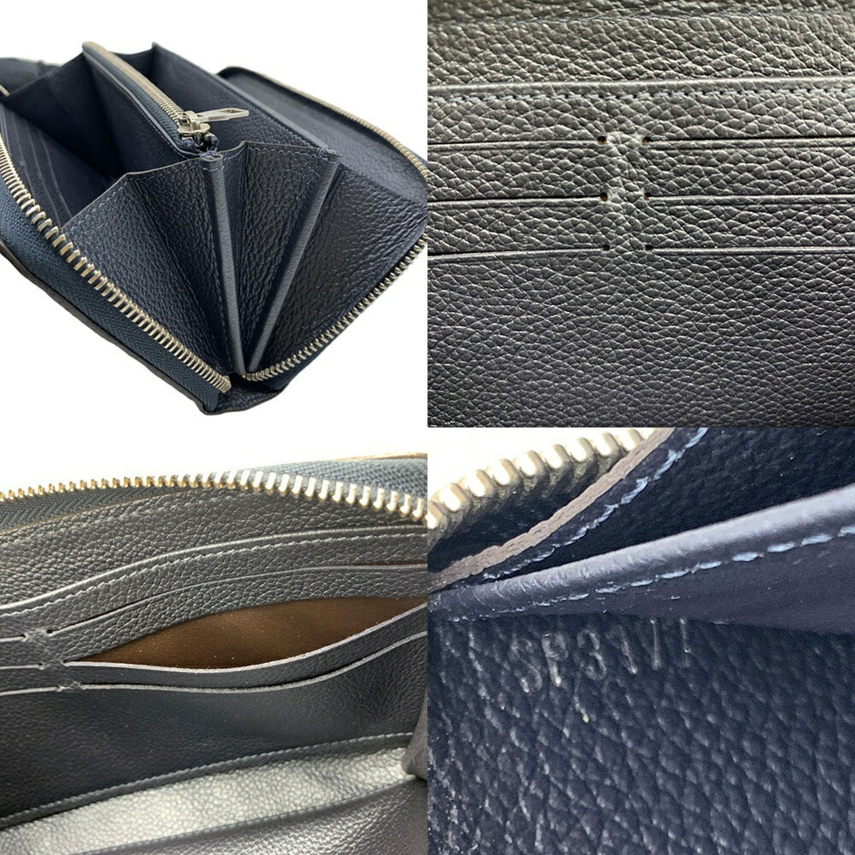 Louis Vuitton Monogram Empreinte Black Monogram Empreinte Long Wallet (Bi-Fold) (Pre-Owned)