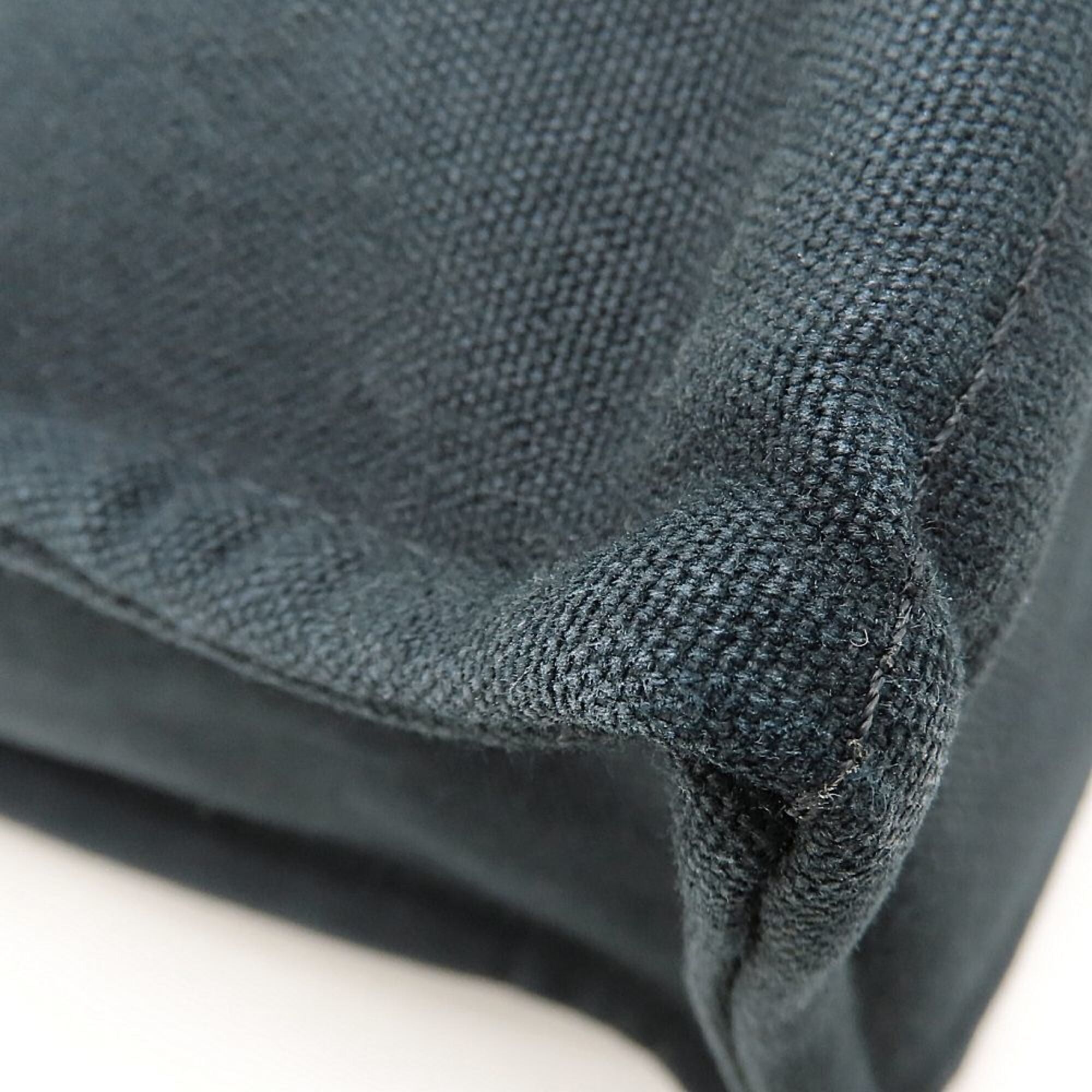 Hermes Black Canvas Handbag (Pre-Owned)