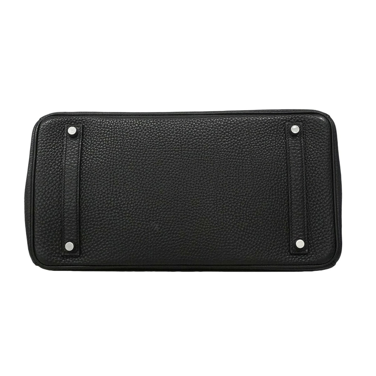 Hermes Black Togo Leather Handbag (Pre-Owned)