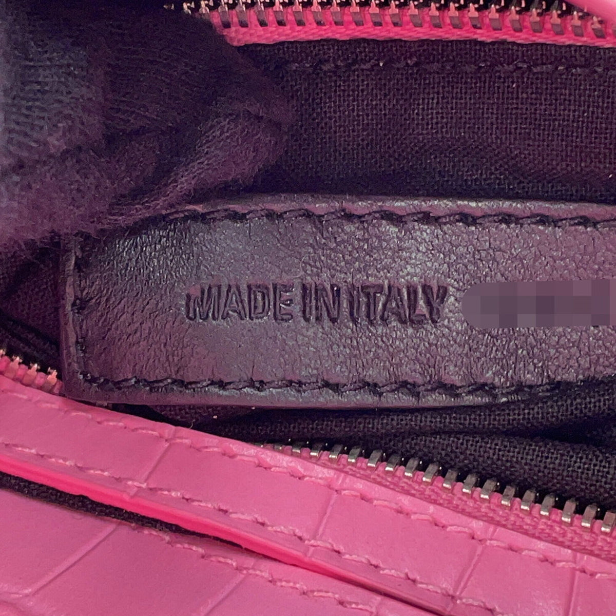 Balenciaga Pink Leather Handbag Shoulder Bag (Pre-Owned)