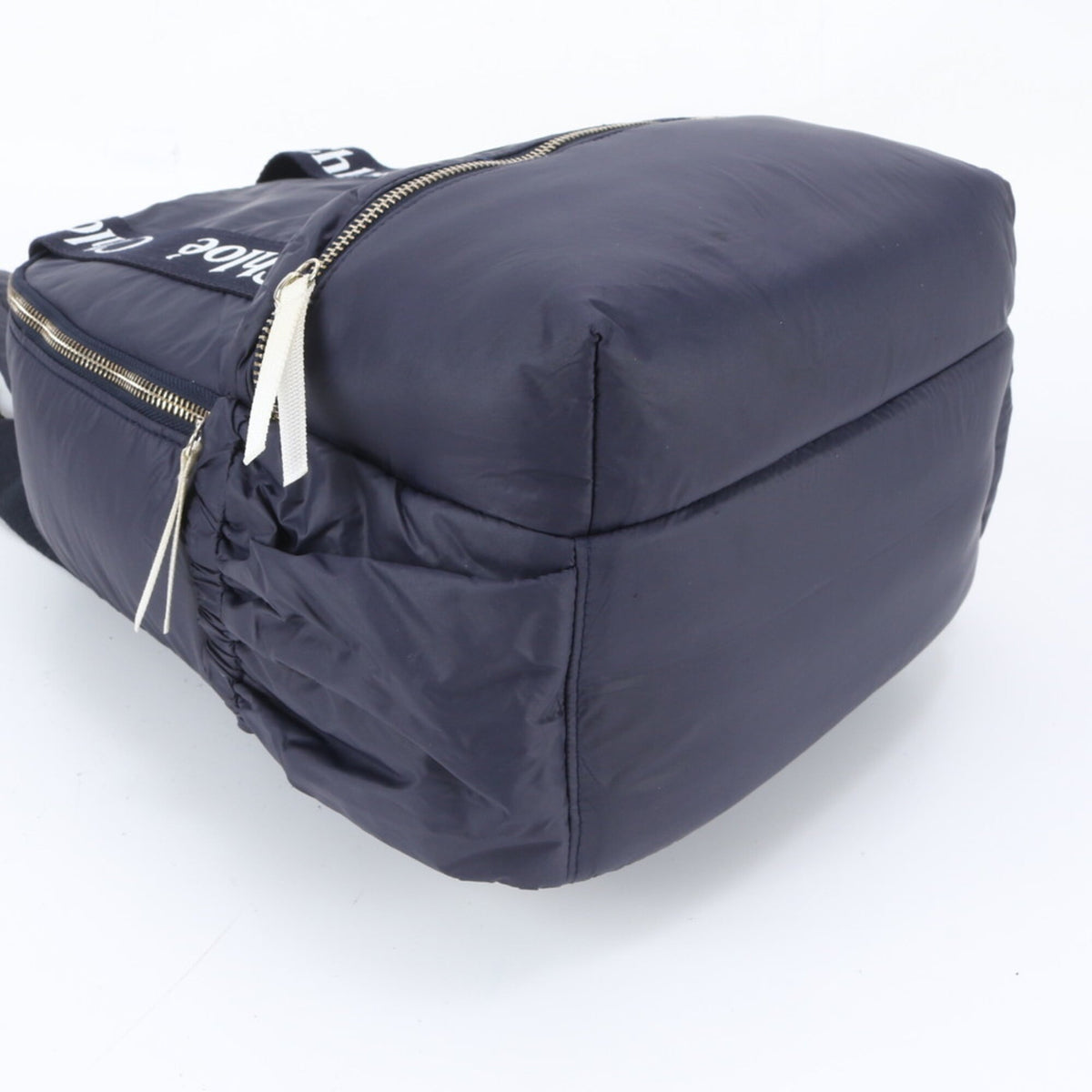 Chloé Navy Backpack Shoulder Bag (Pre-Owned)
