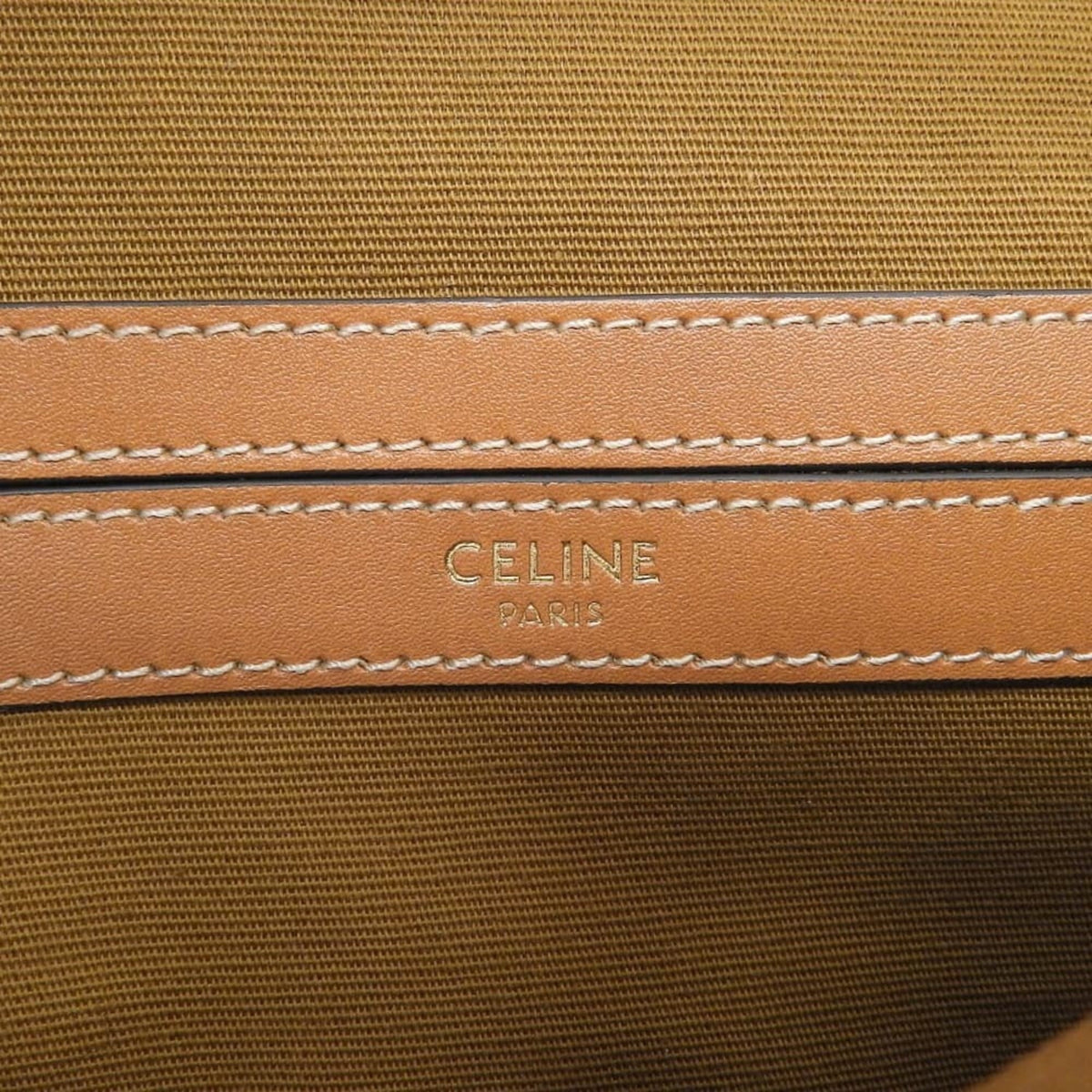 Celine Brown Pvc Leather Handbag (Pre-Owned)