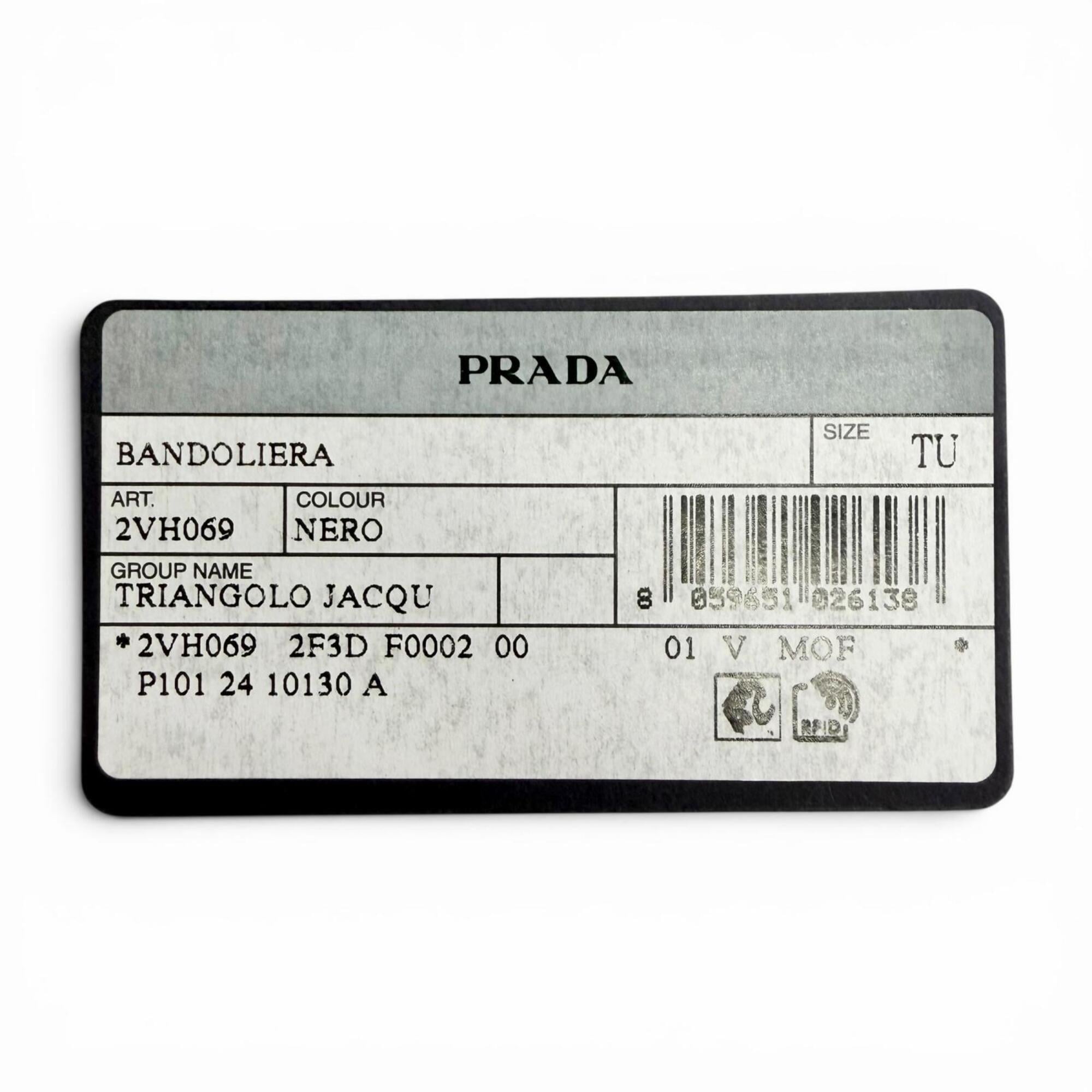 Prada Black Leather Shoulder Bag (Pre-Owned)