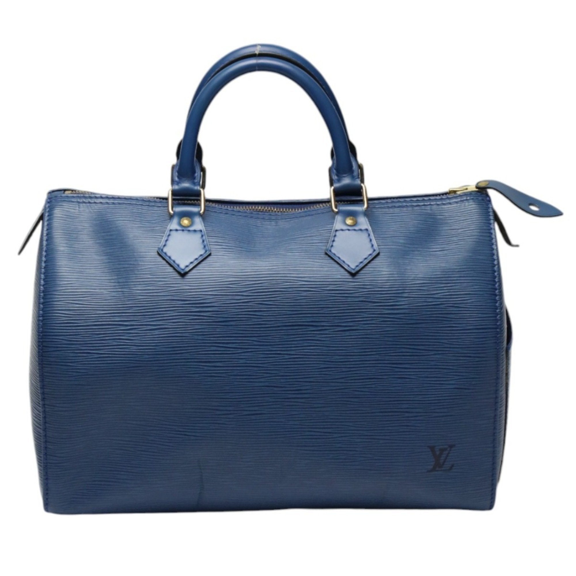 Louis Vuitton Galle Toledo Blue Epi Leather Handbag (Pre-Owned)