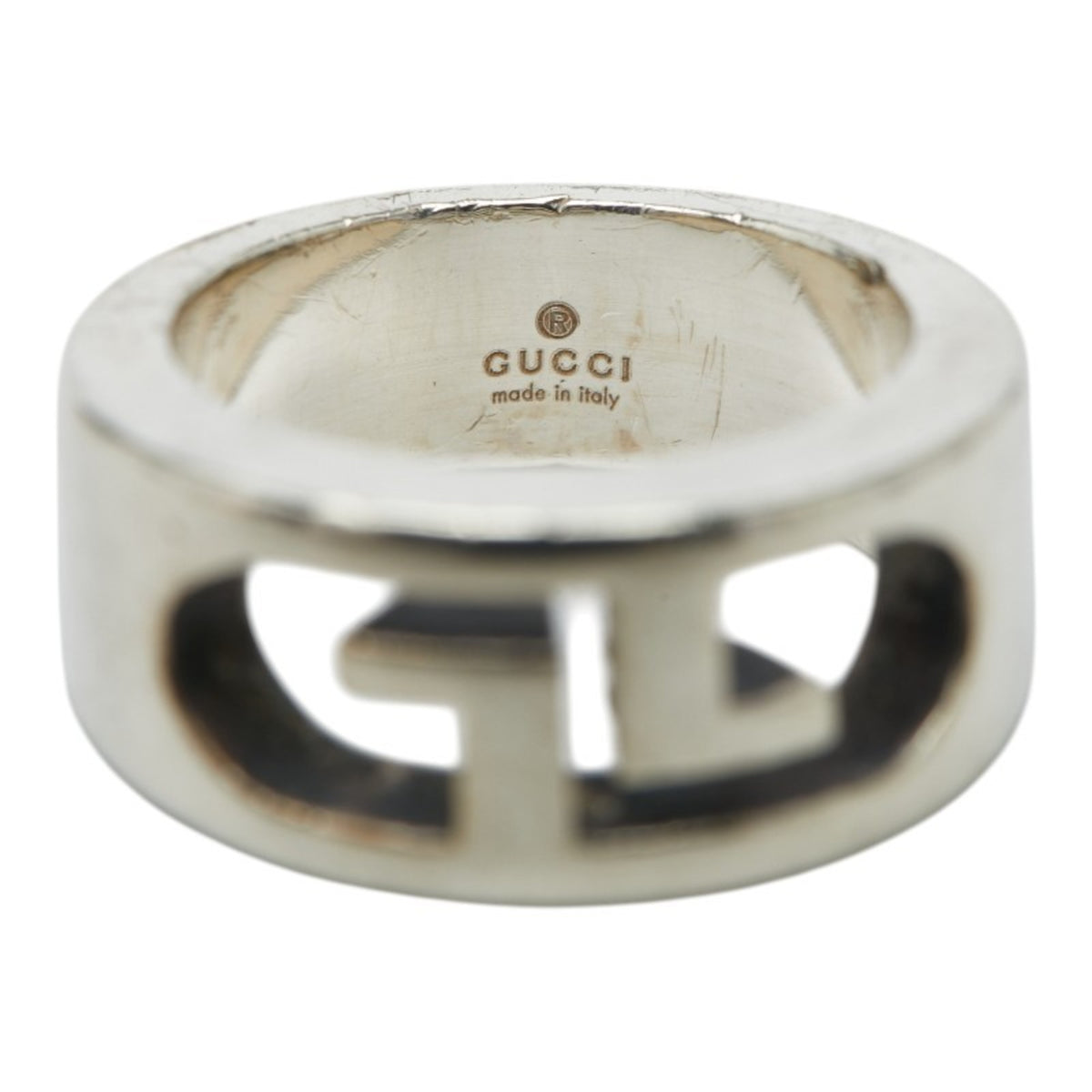 Gucci Silver Silver 925 Band Ring (Pre-Owned)