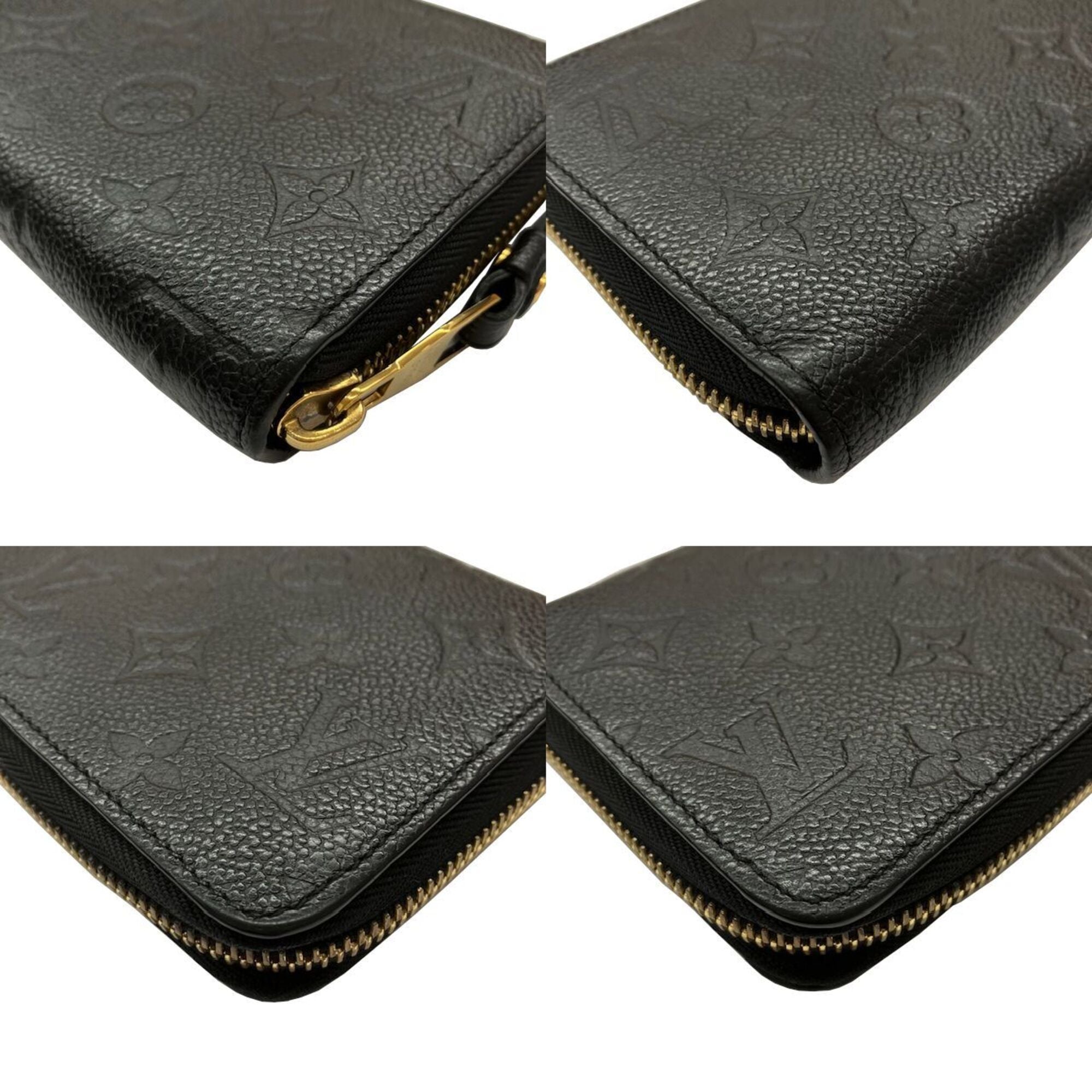 Louis Vuitton Noir Monogram Empreinte Long Wallet (Bi-Fold) (Pre-Owned)