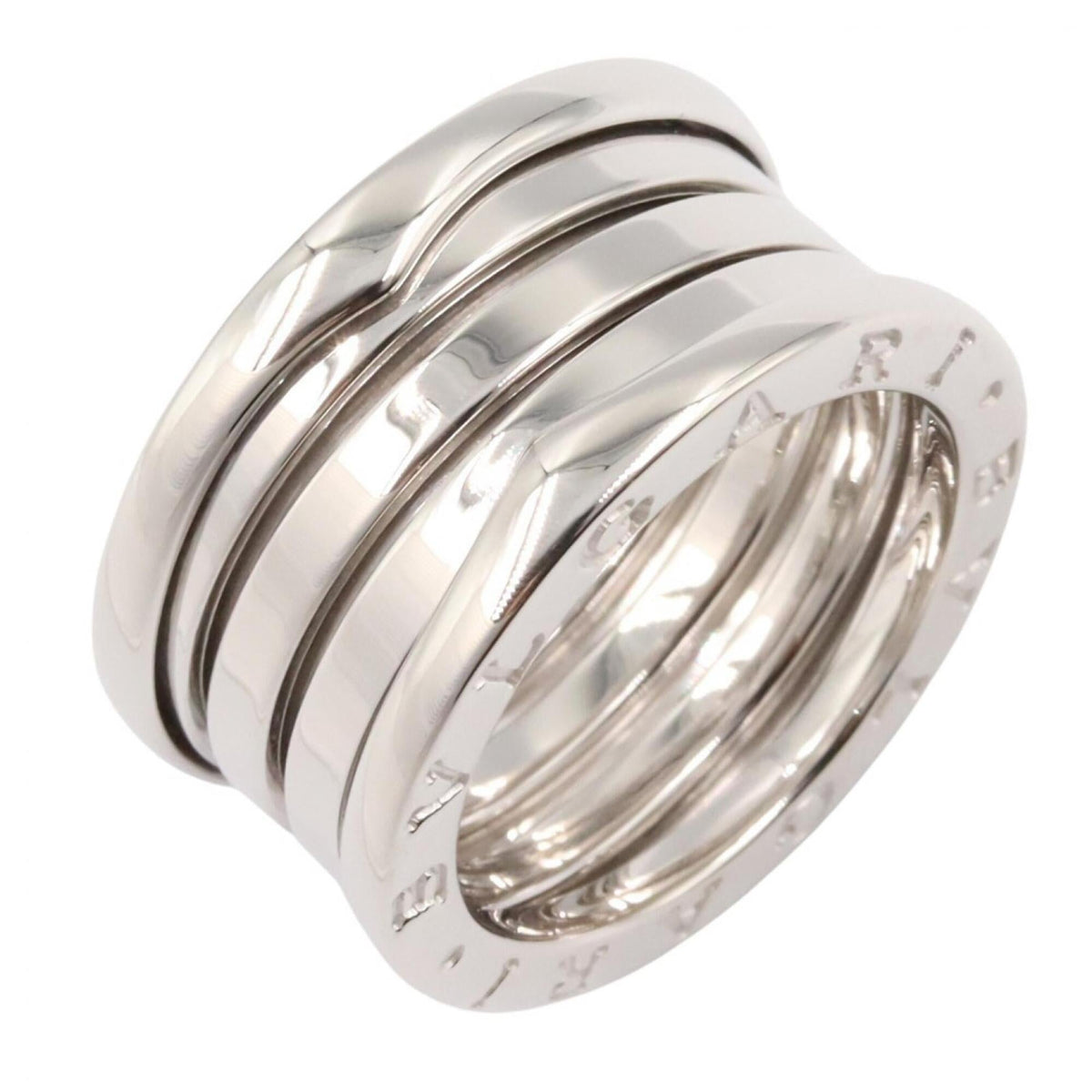 Bvlgari White Gold White Gold (18K) Band Ring (Pre-Owned)