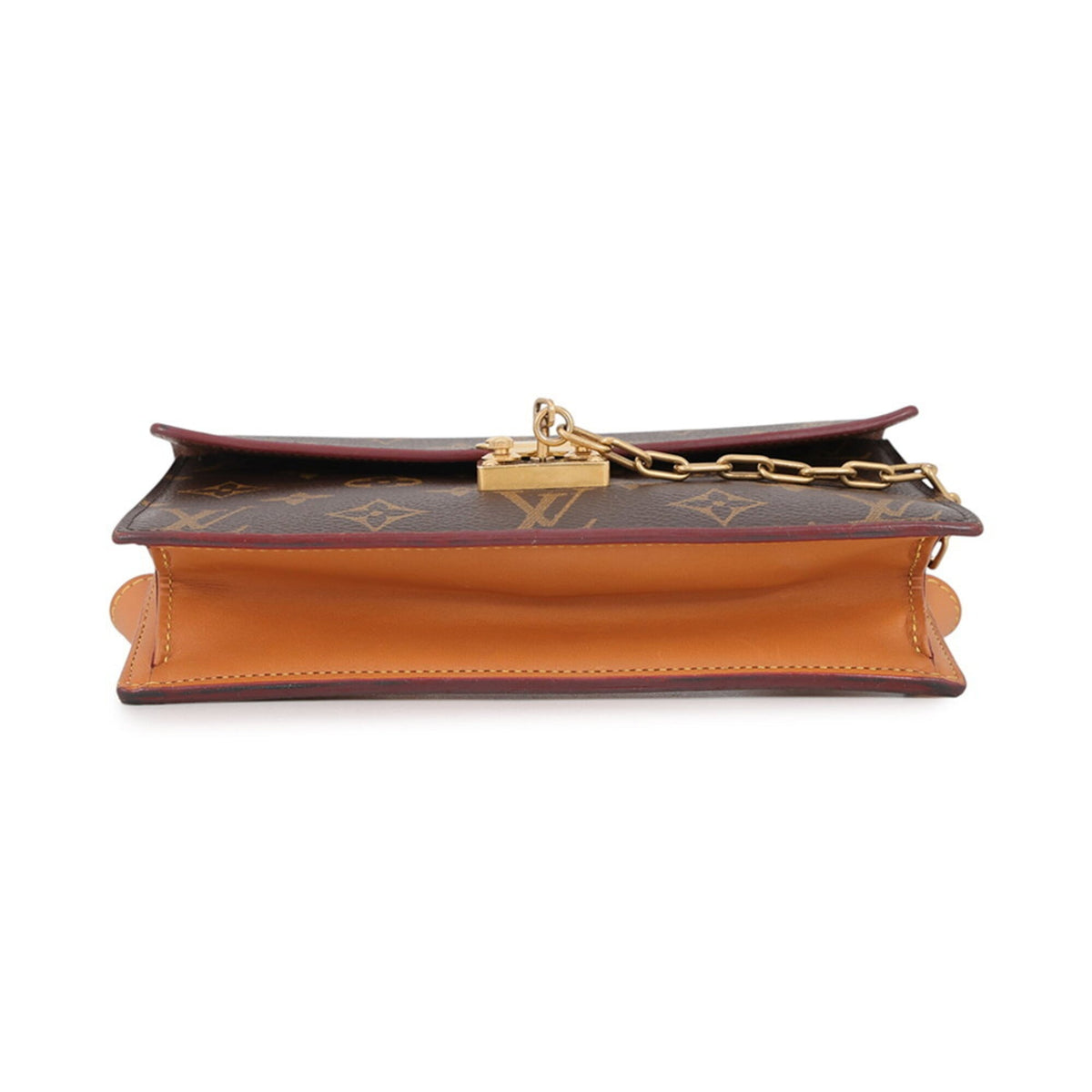 Louis Vuitton Brown Monogram Monogram Fanny Pack Handbag Pouch (Pre-Owned)
