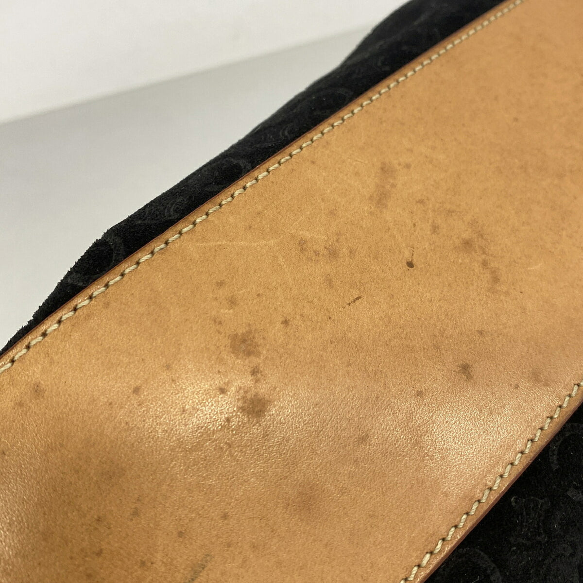 Celine Black Suede Handbag (Pre-Owned)