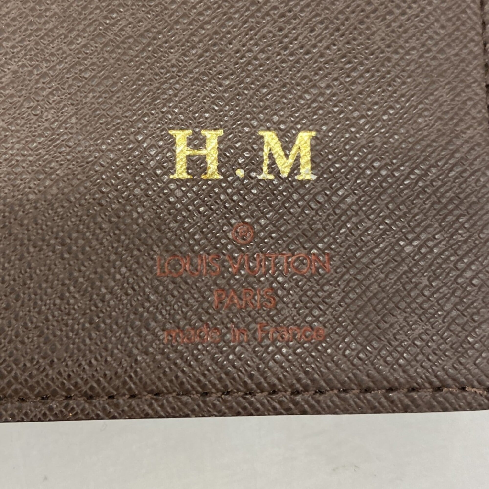 Louis Vuitton Ebene Long Wallet (Bi-Fold) (Pre-Owned)