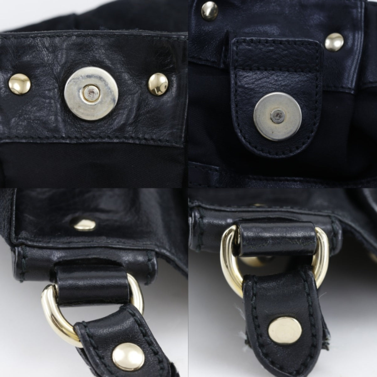 Gucci Gg Canvas Black Gg Canvas Tote Bag (Pre-Owned)