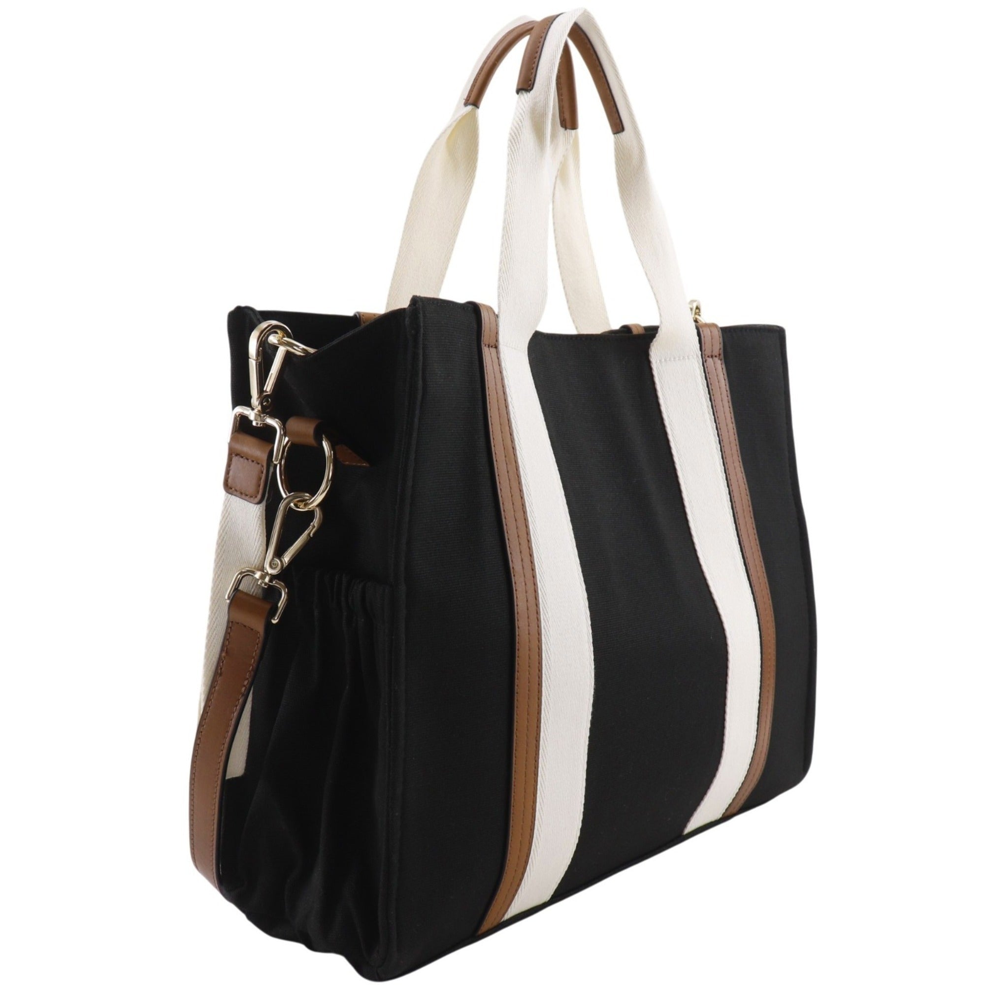 Chloé Black Canvas Tote Bag (Pre-Owned)