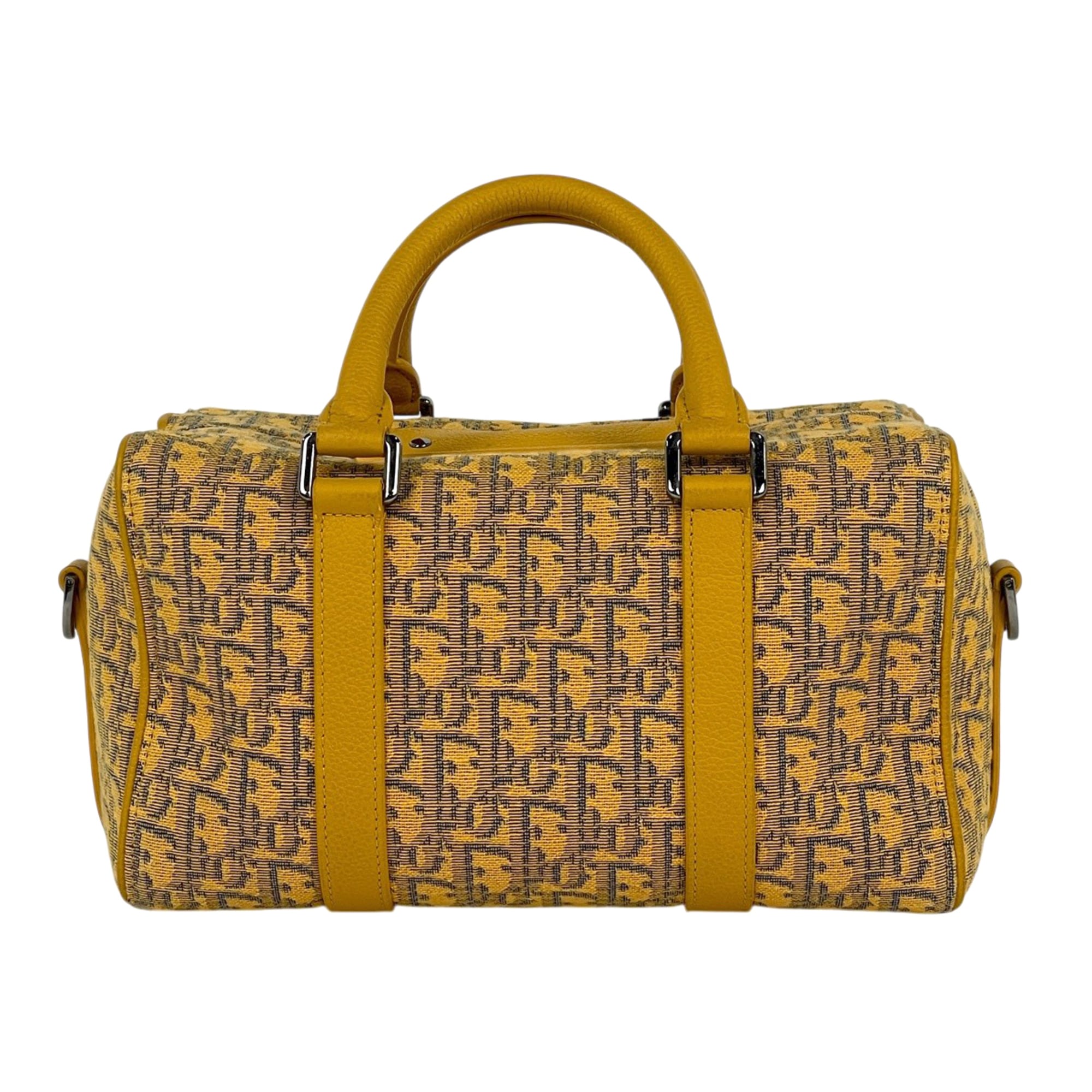 Christian Dior Yellow Trotter Leather Handbag (Pre-Owned)