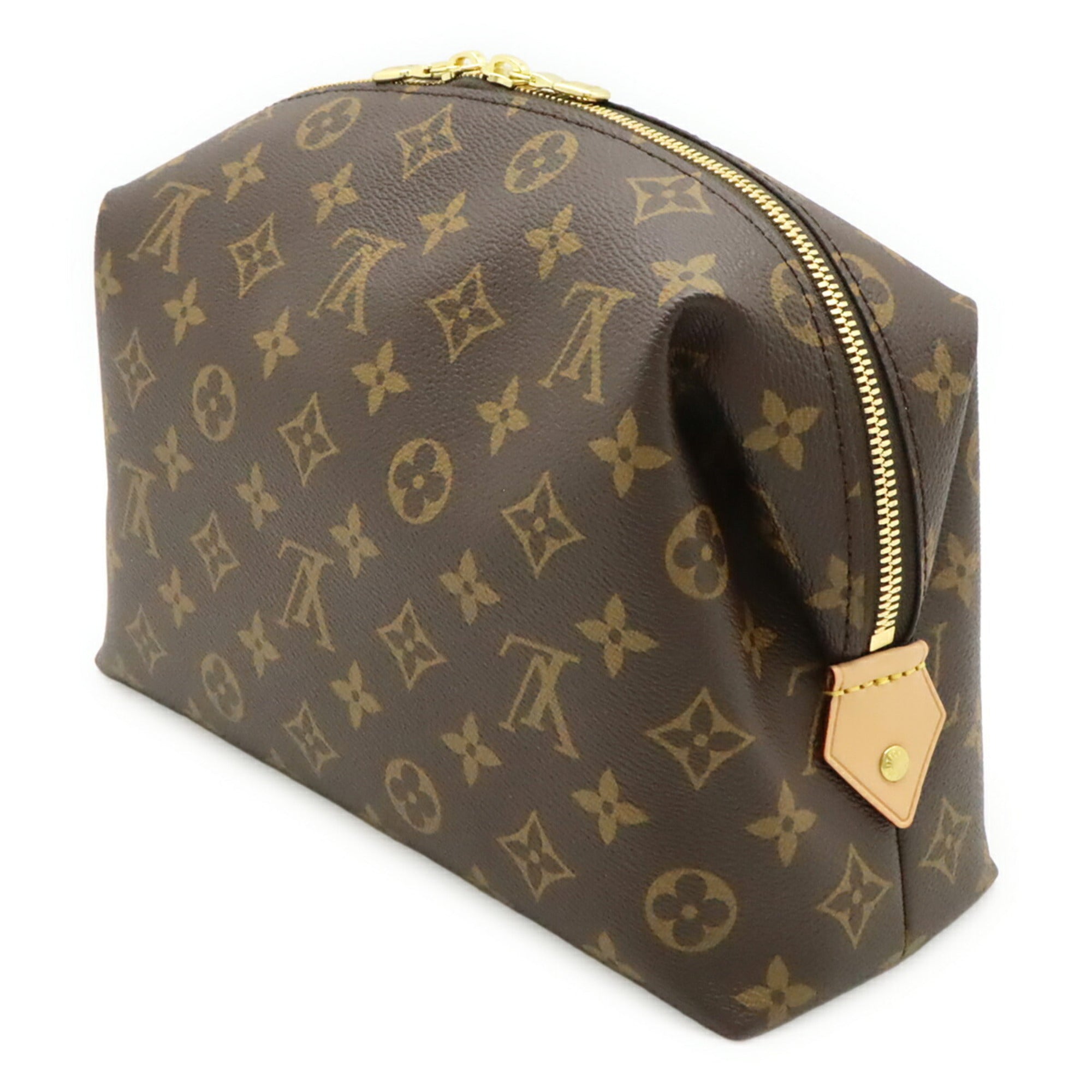 Louis Vuitton Brown Monogram Canvas Pvc Coated Canvas Pochette Pouch (Pre-Owned)