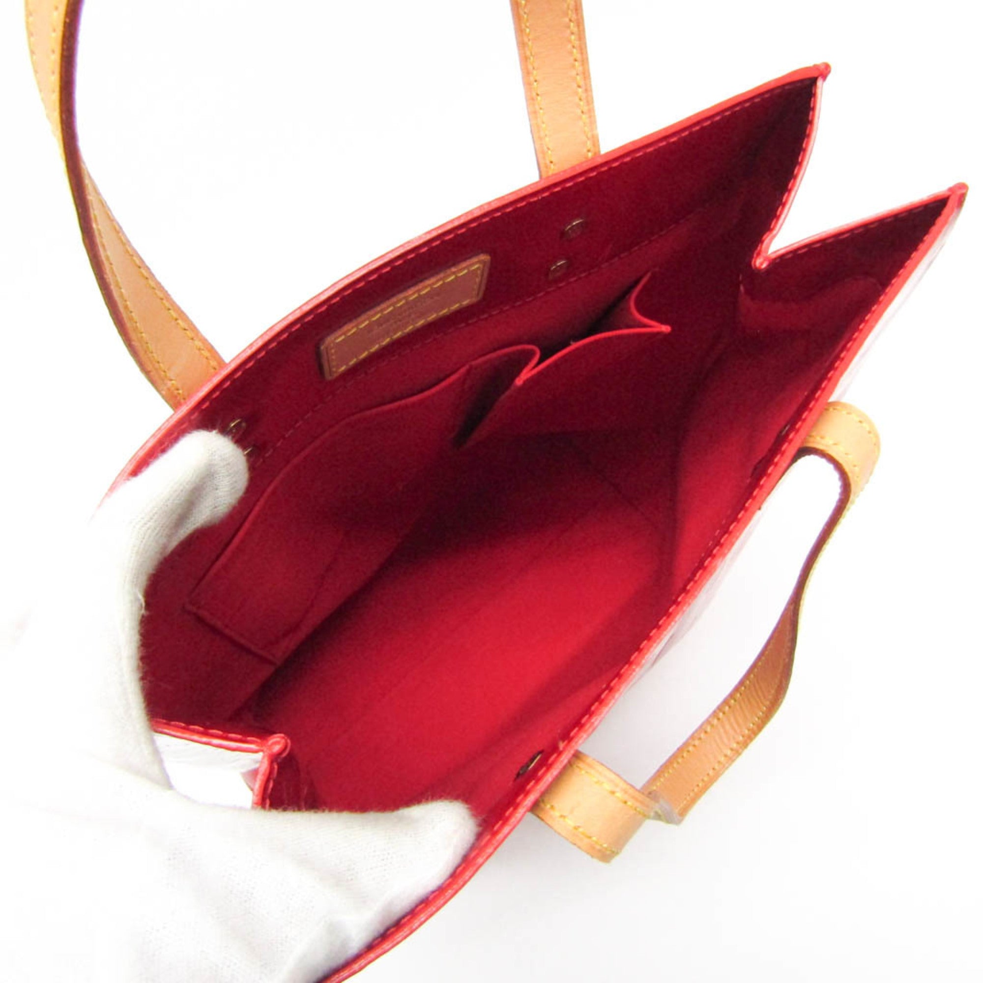 Louis Vuitton Monogram Vernis Rouge Monogram Vernis Handbag (Pre-Owned)