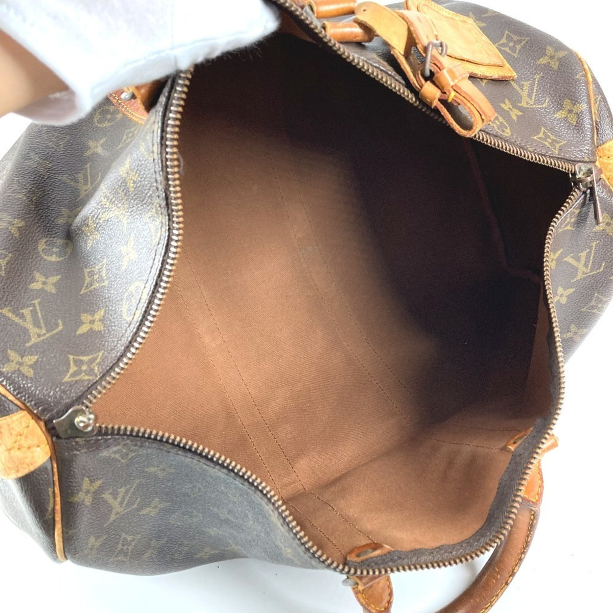 Louis Vuitton Monogram Brown Monogram Boston Bag Handbag (Pre-Owned)