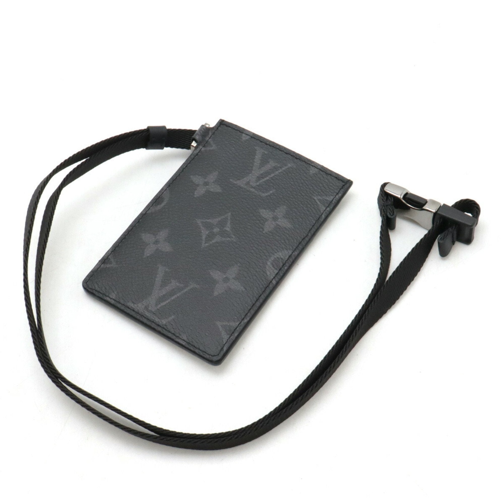 Louis Vuitton Black Gray Monogram Eclipse Monogram Eclipse Shoulder Bag (Pre-Owned)