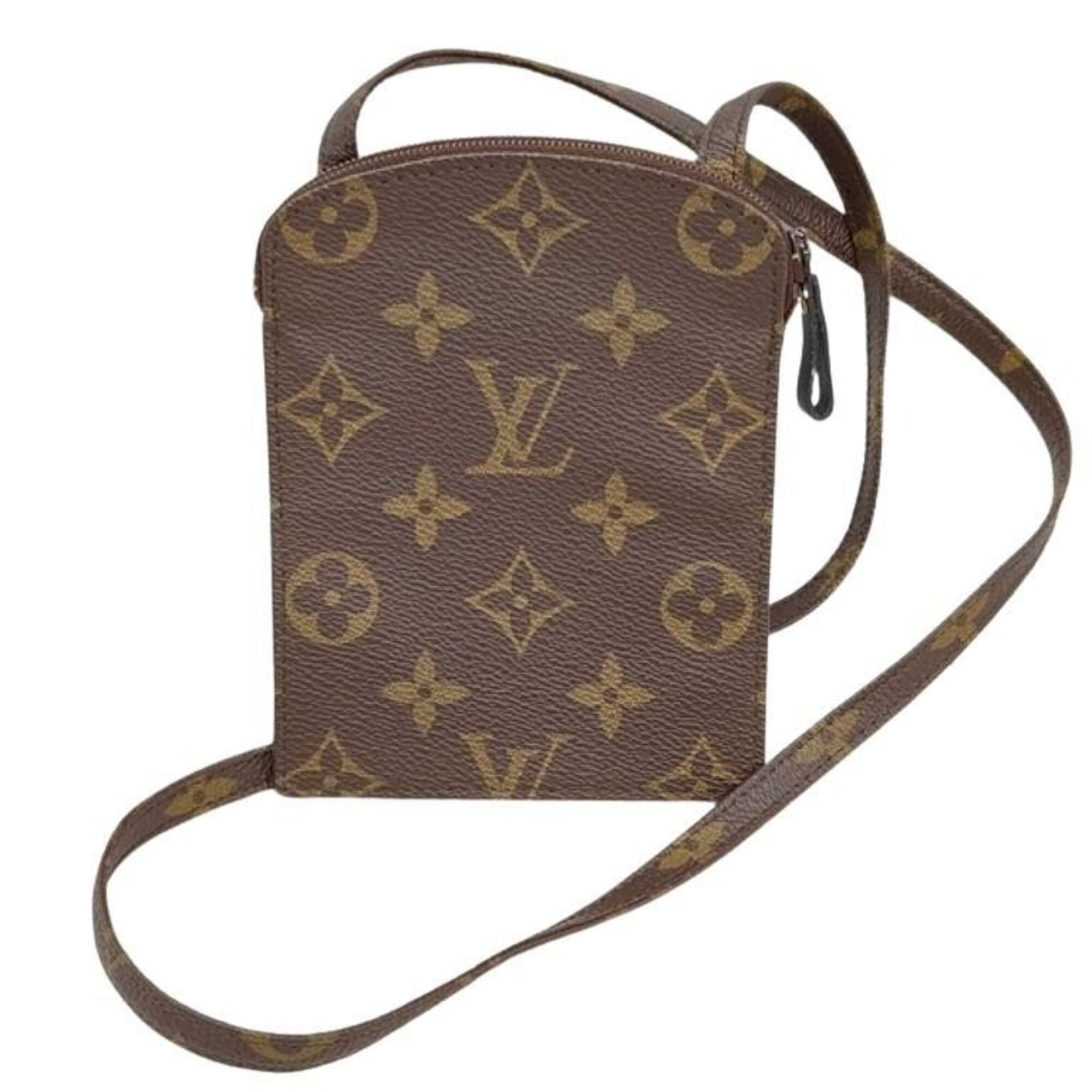 Louis Vuitton Monogram Brown Monogram Pochette Shoulder Bag (Pre-Owned)