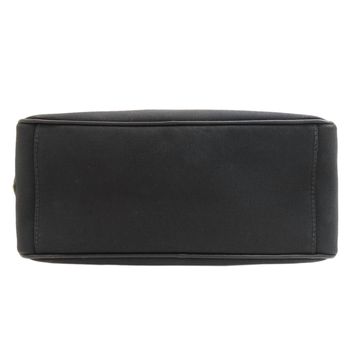 Prada Black Canvas Shoulder Bag (Pre-Owned)