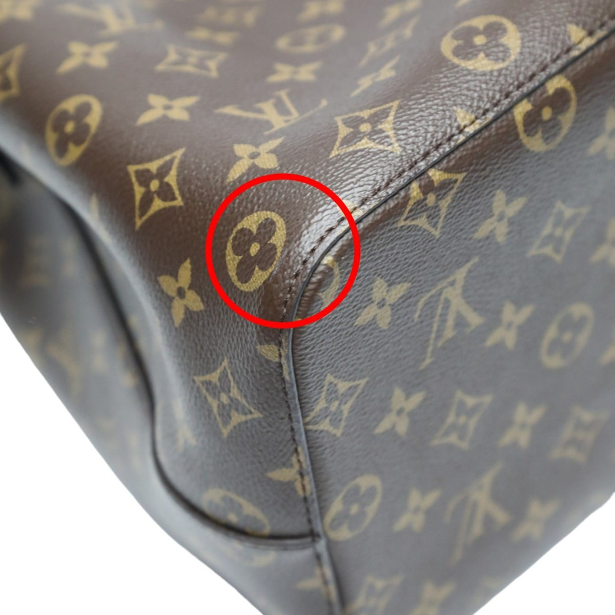 Louis Vuitton Brown Noir Monogram Canvas Shoulder Bag (Pre-Owned)