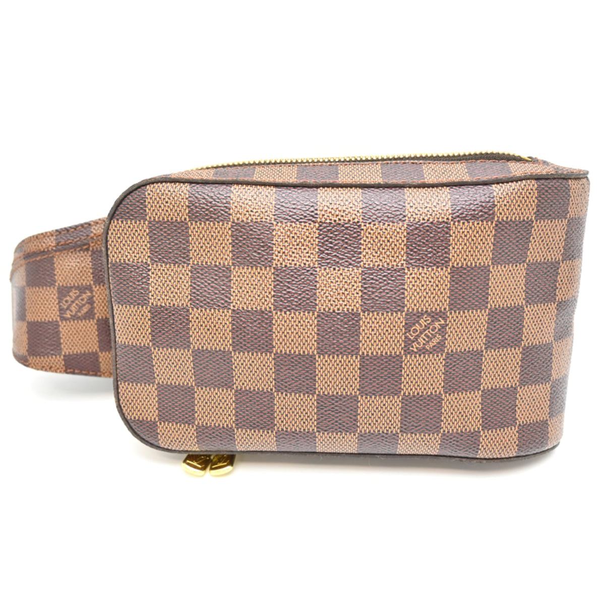 Louis Vuitton Brown Damier Canvas Sling Bag (Pre-Owned)
