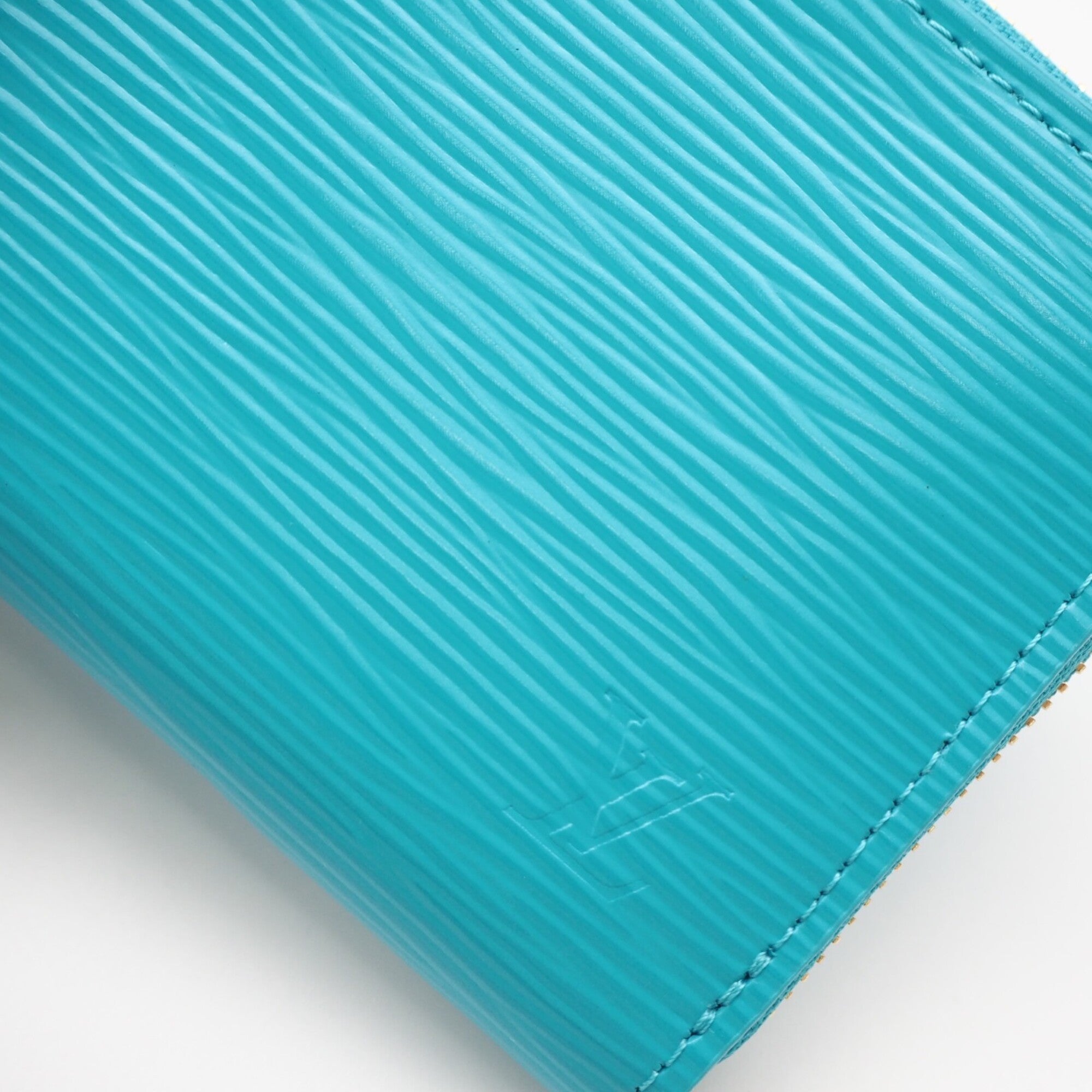 Louis Vuitton Epi Blue Epi Leather Coin Purse/Coin Case (Pre-Owned)