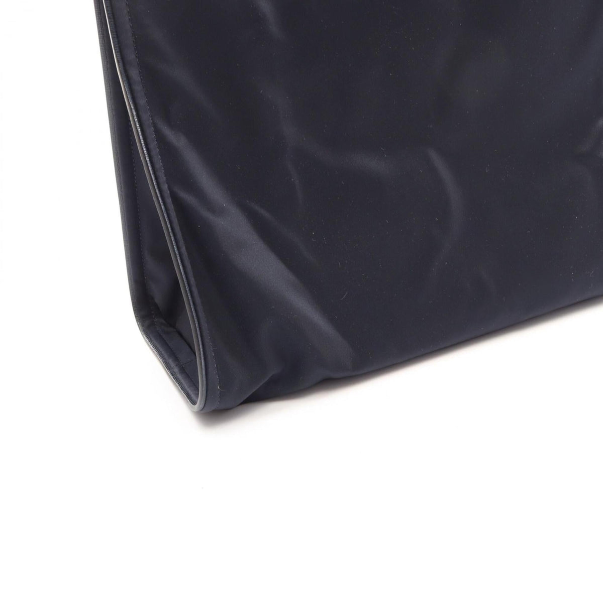 Fendi Multi-Color Navy Nylon Leather Handbag Tote Bag (Pre-Owned)