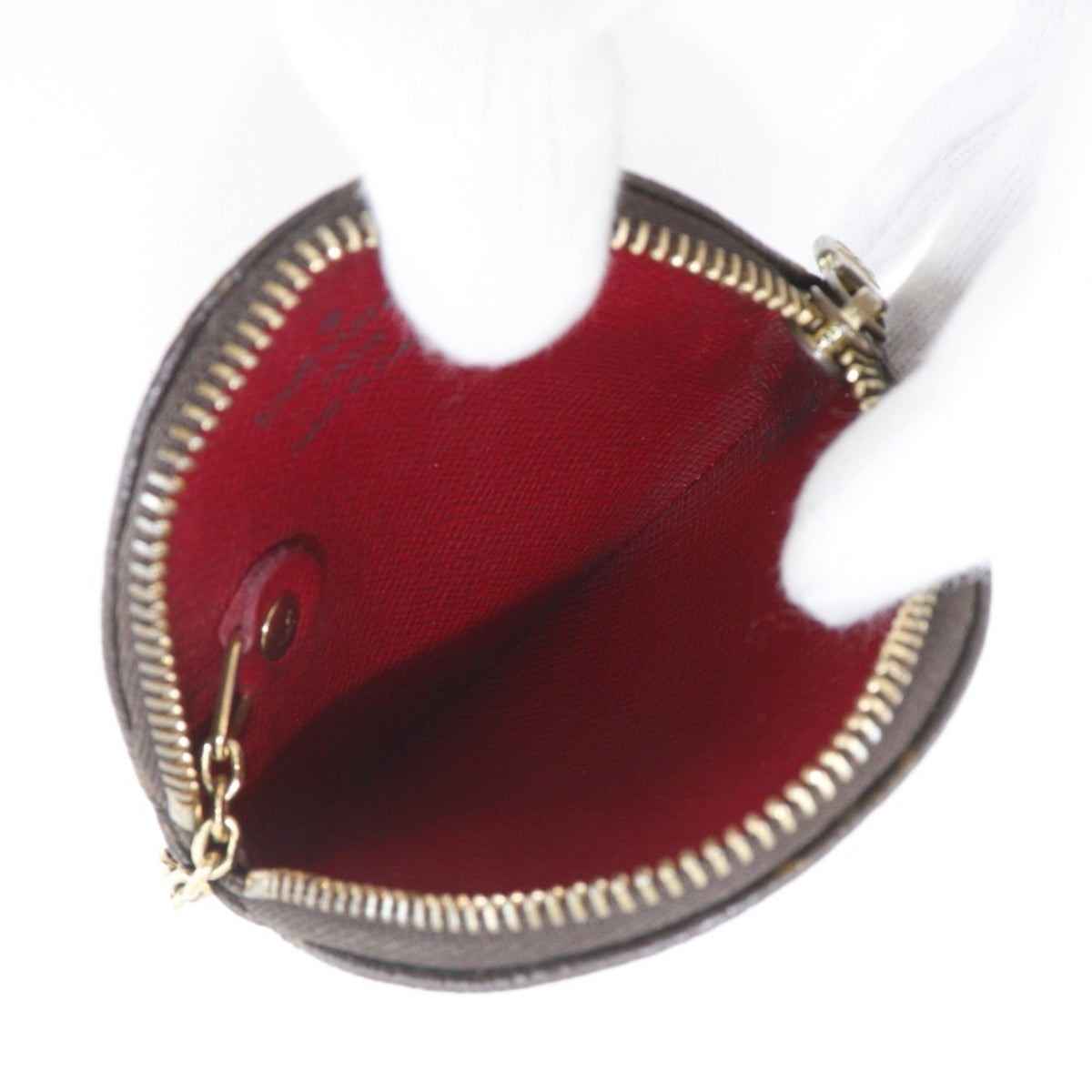 Louis Vuitton Brown Cherry Monogram Monogram Coin Purse/Coin Case (Pre-Owned)