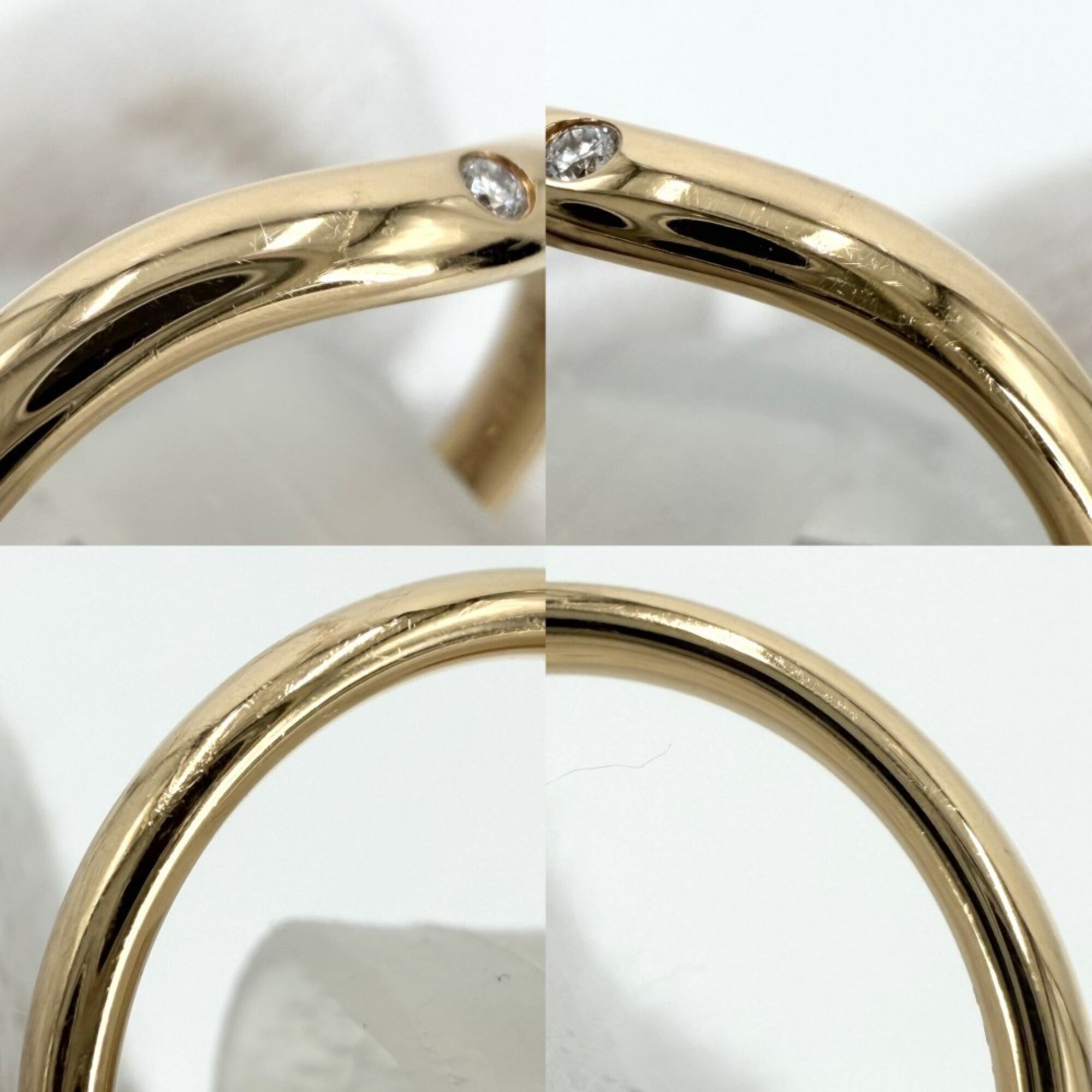 Tiffany Pink Gold (18K) Band Ring (Pre-Owned)