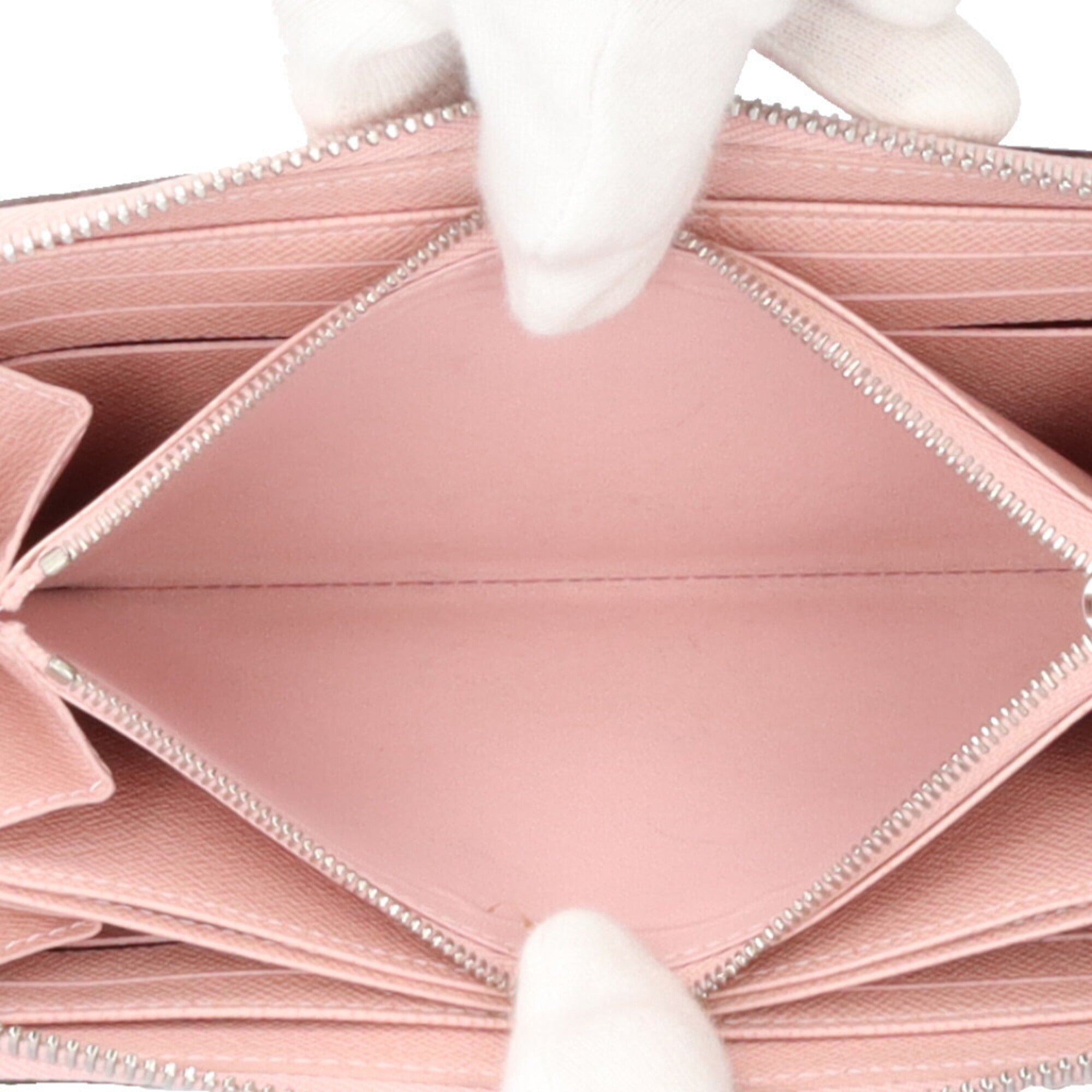Louis Vuitton Epi Pink Rose Ballerine Epi Leather Long Wallet (Bi-Fold) (Pre-Owned)