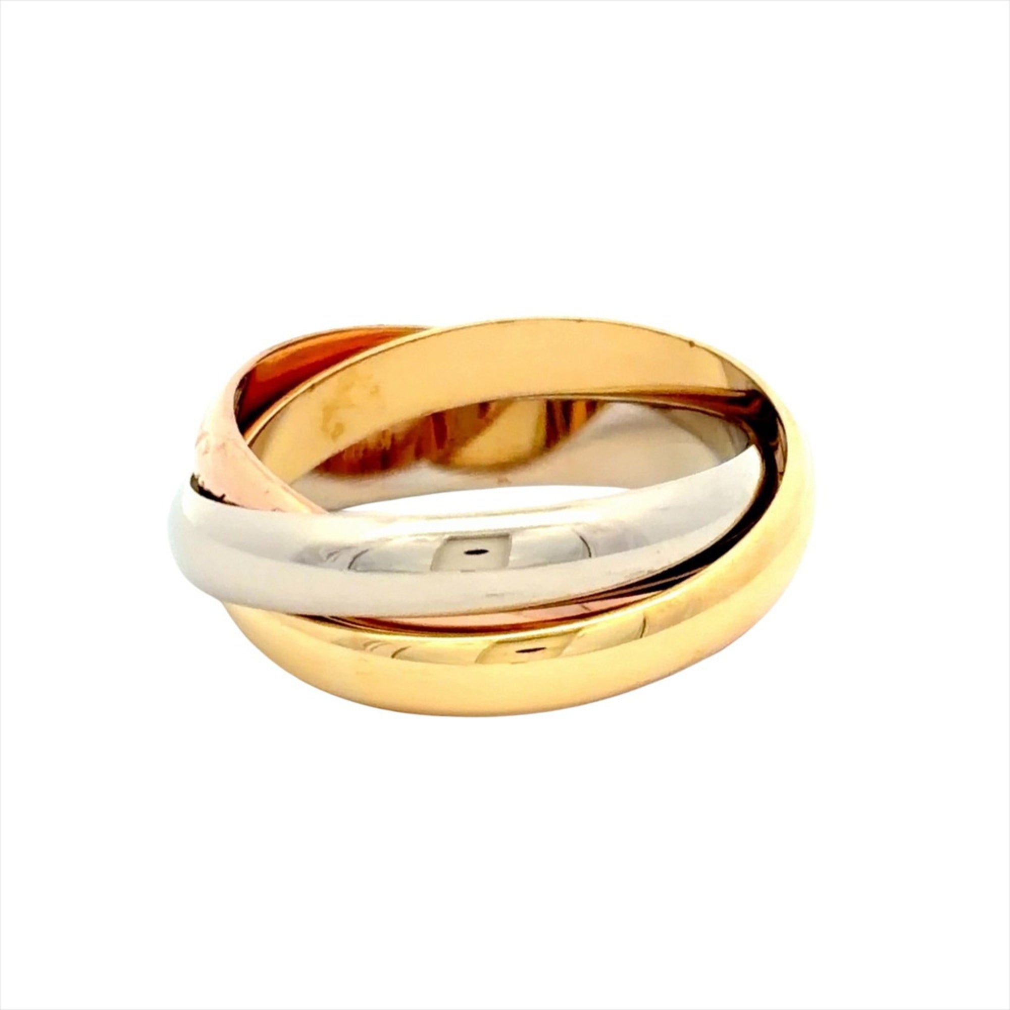 Cartier Pink Gold White Gold Yellow Gold Yellow Gold (18K) Pink Gold (18K) White Gold (18K) Band Ring (Pre-Owned)