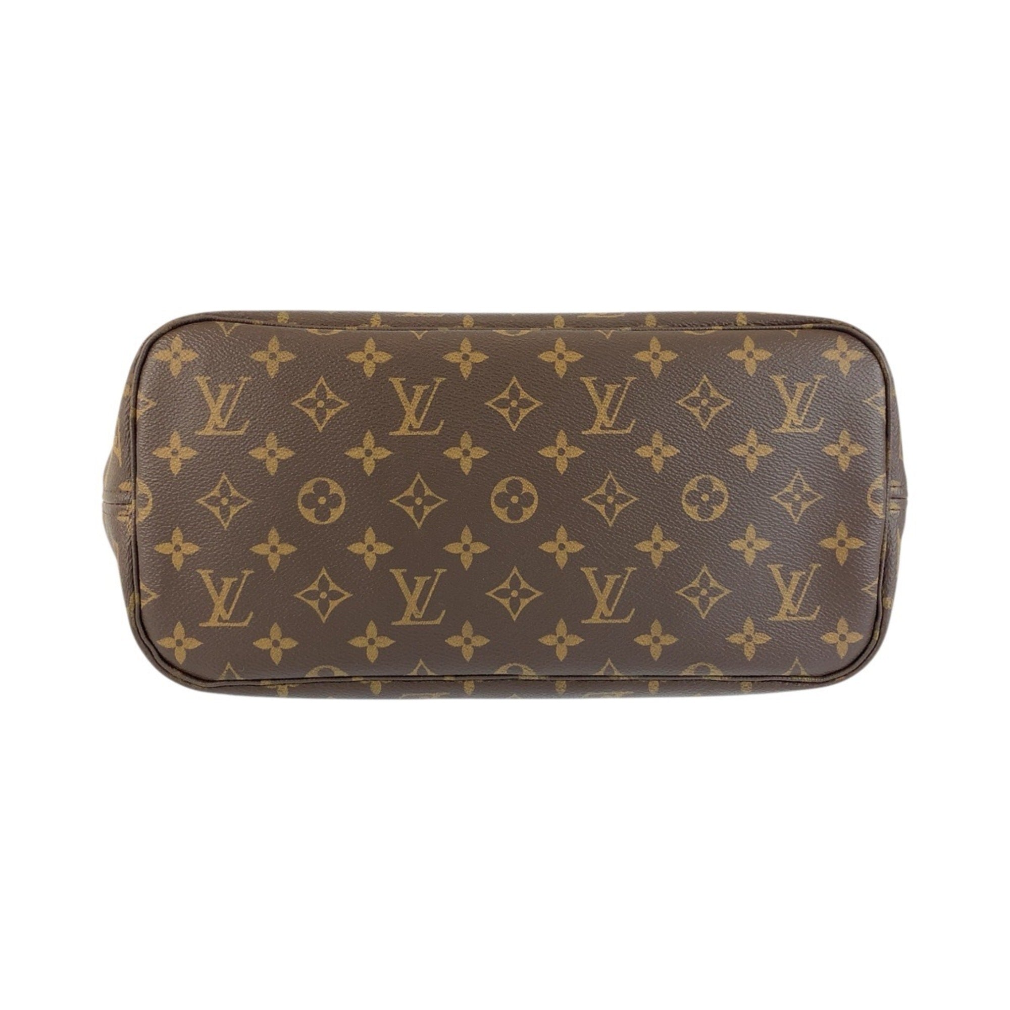 Louis Vuitton Brown Monogram Red Color Monogram Shoulder Bag Tote Bag (Pre-Owned)