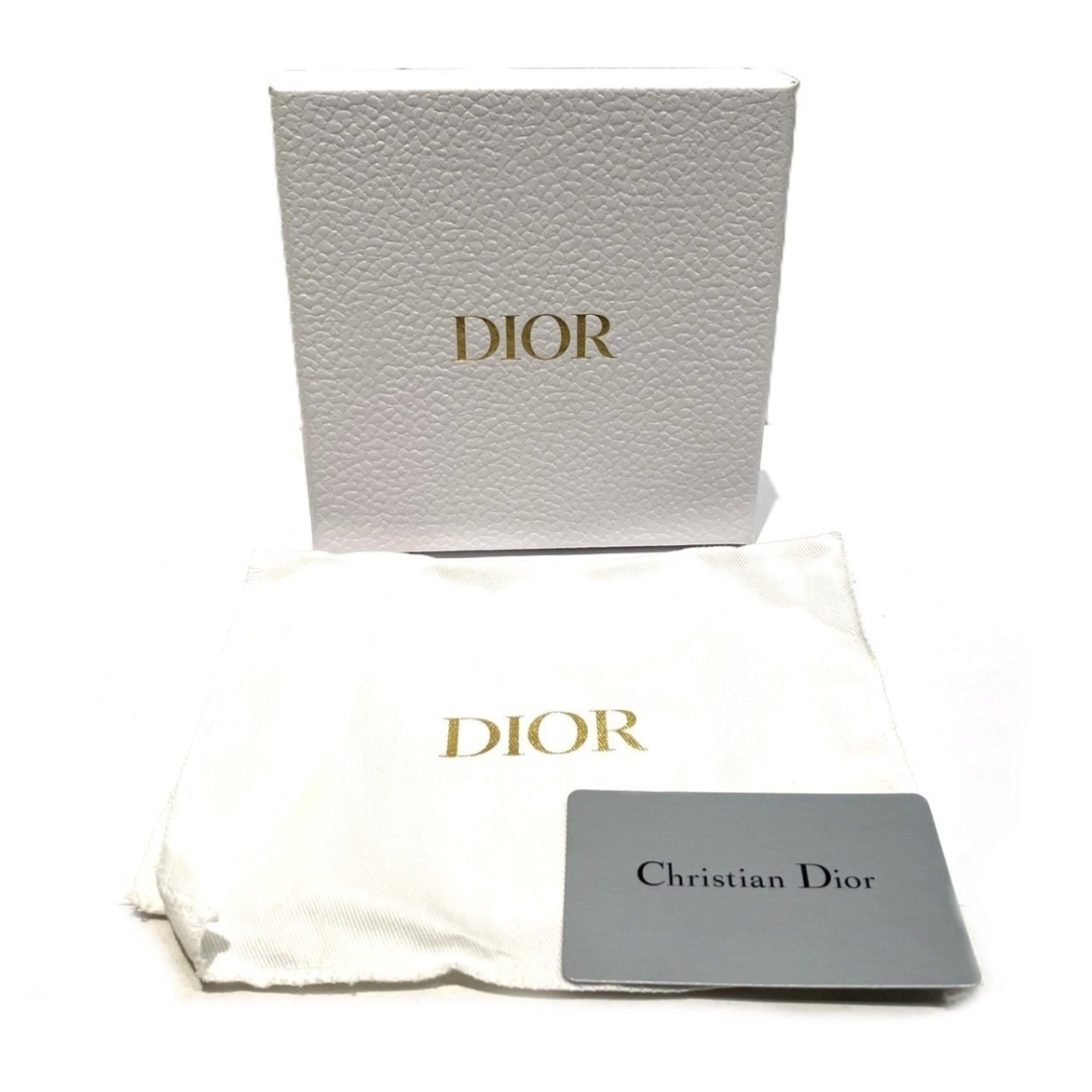 Christian Dior Pink Patent Leather Leather Wallet (Tri-Fold) (Pre-Owned)