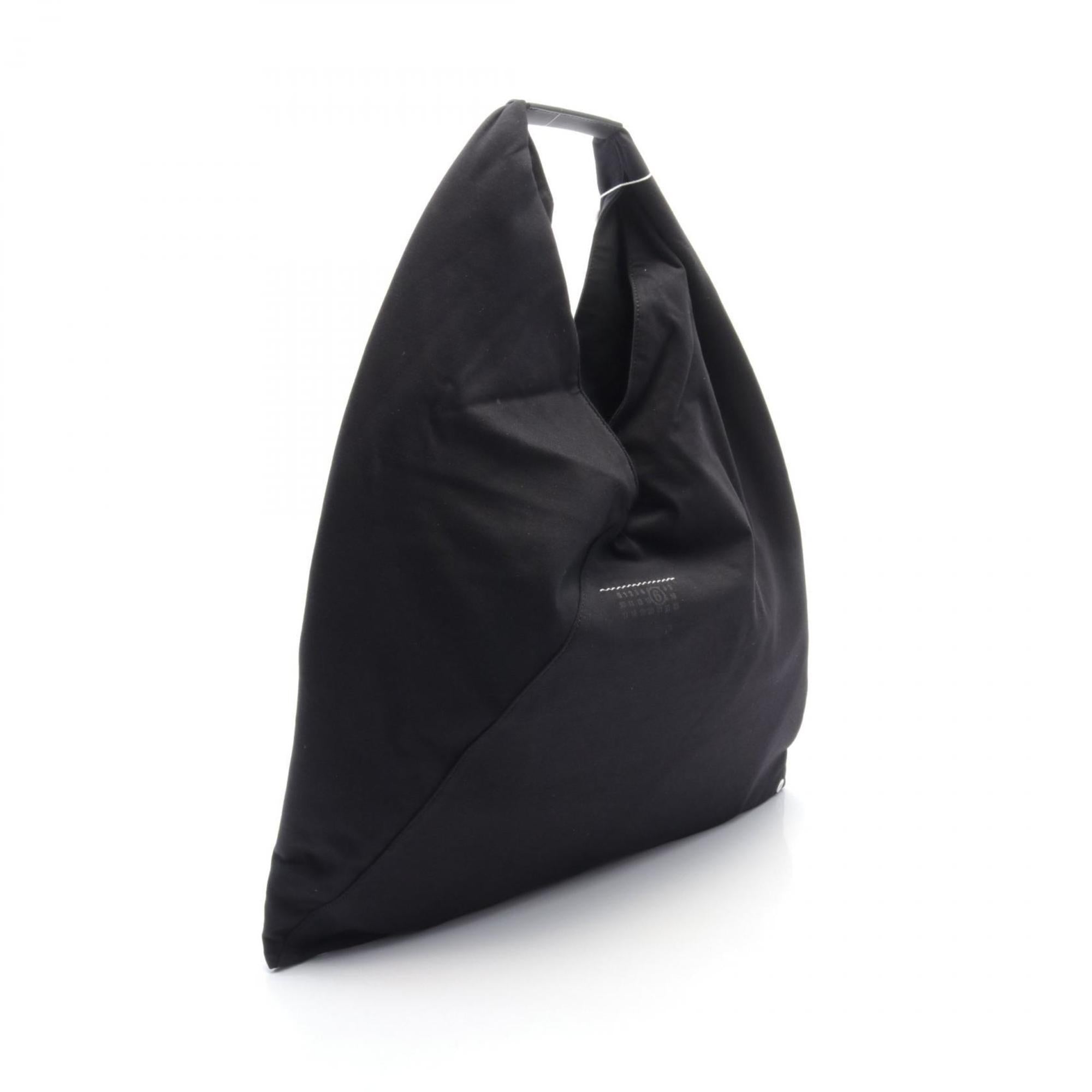 Mm6 Maison Margiela Black Cotton Tote Bag (Pre-Owned)