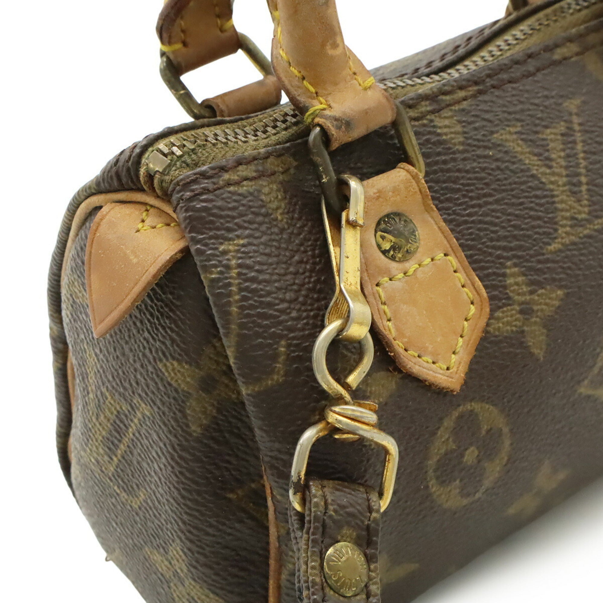 Louis Vuitton Brown Monogram Monogram Mini Handbag Pouch Shoulder Bag (Pre-Owned)