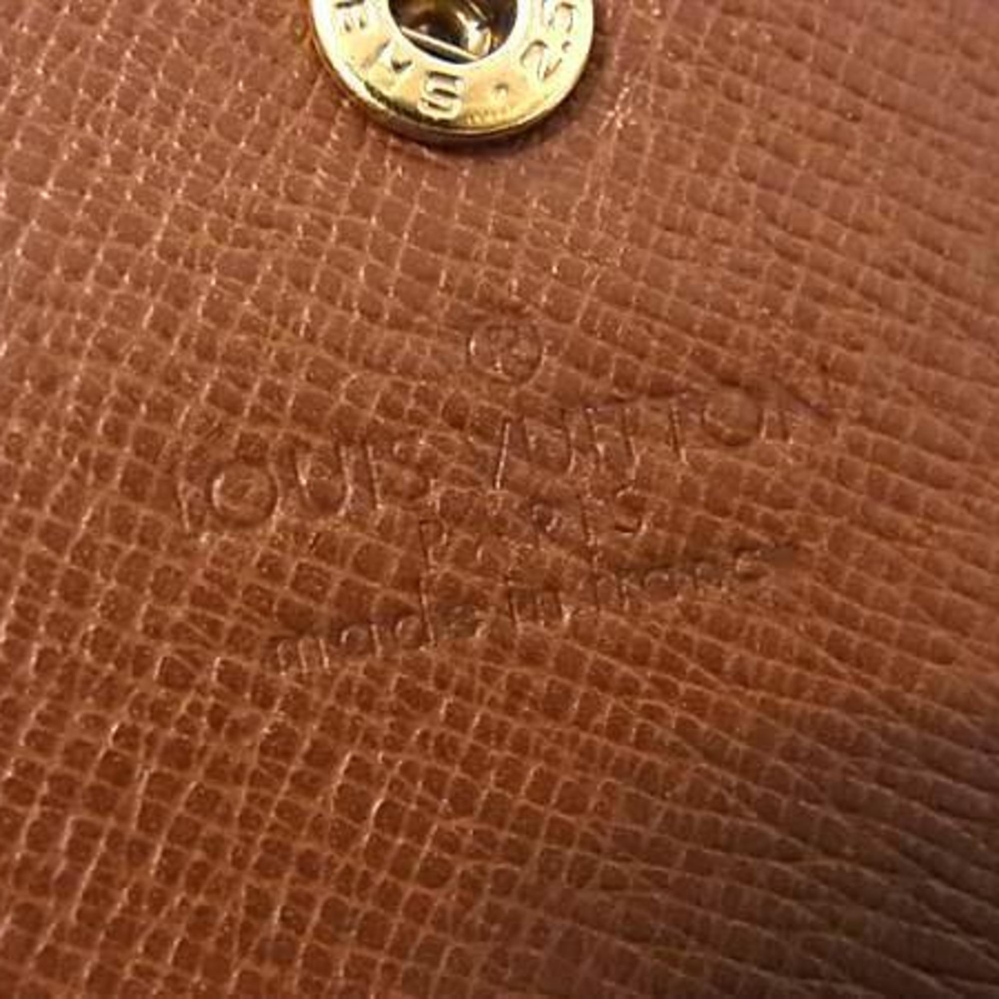 Louis Vuitton Monogram Brown Monogram Long Wallet (Bi-Fold) (Pre-Owned)