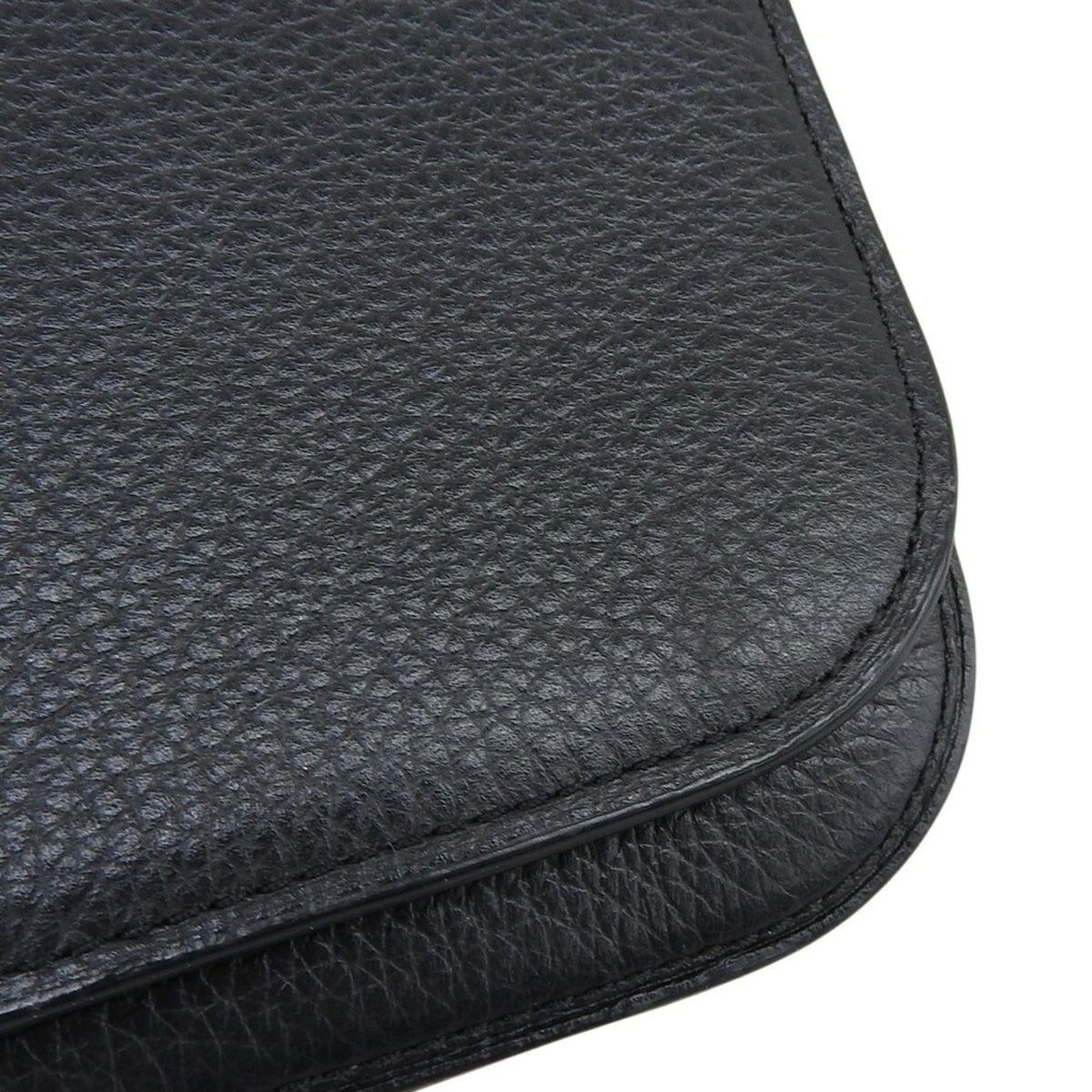 Coach Black Leather Shoulder Bag (Pre-Owned)