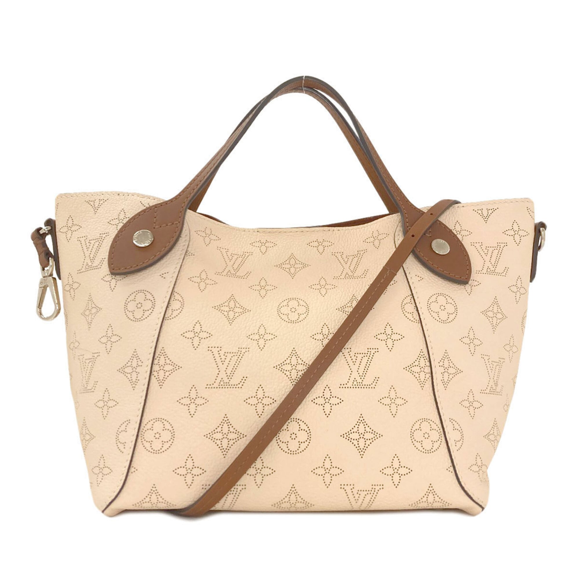 Louis Vuitton Mahina Mahina Leather Handbag (Pre-Owned)