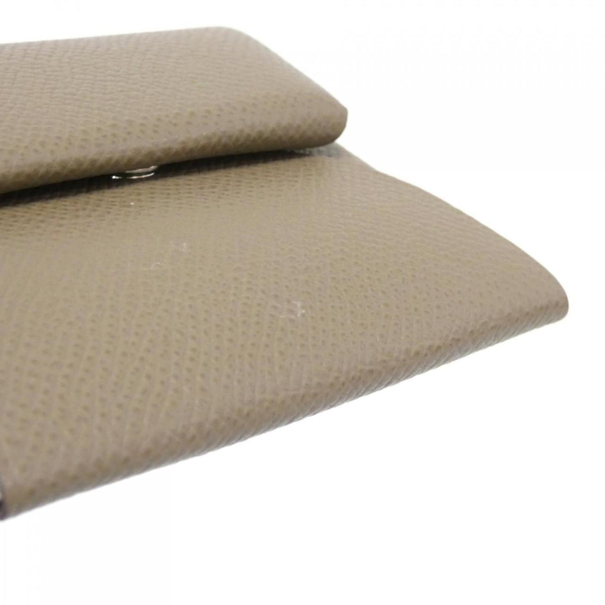 Hermes Etoupe Gray Epsom Leather Coin Purse/Coin Case (Pre-Owned)