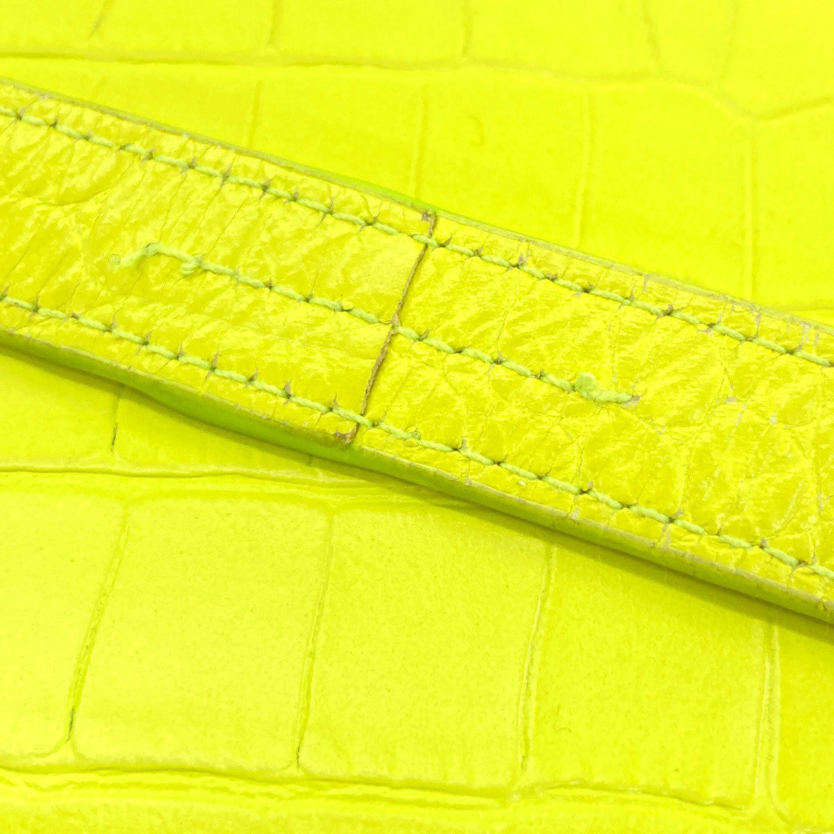 Balenciaga Yellow Leather Shoulder Bag (Pre-Owned)