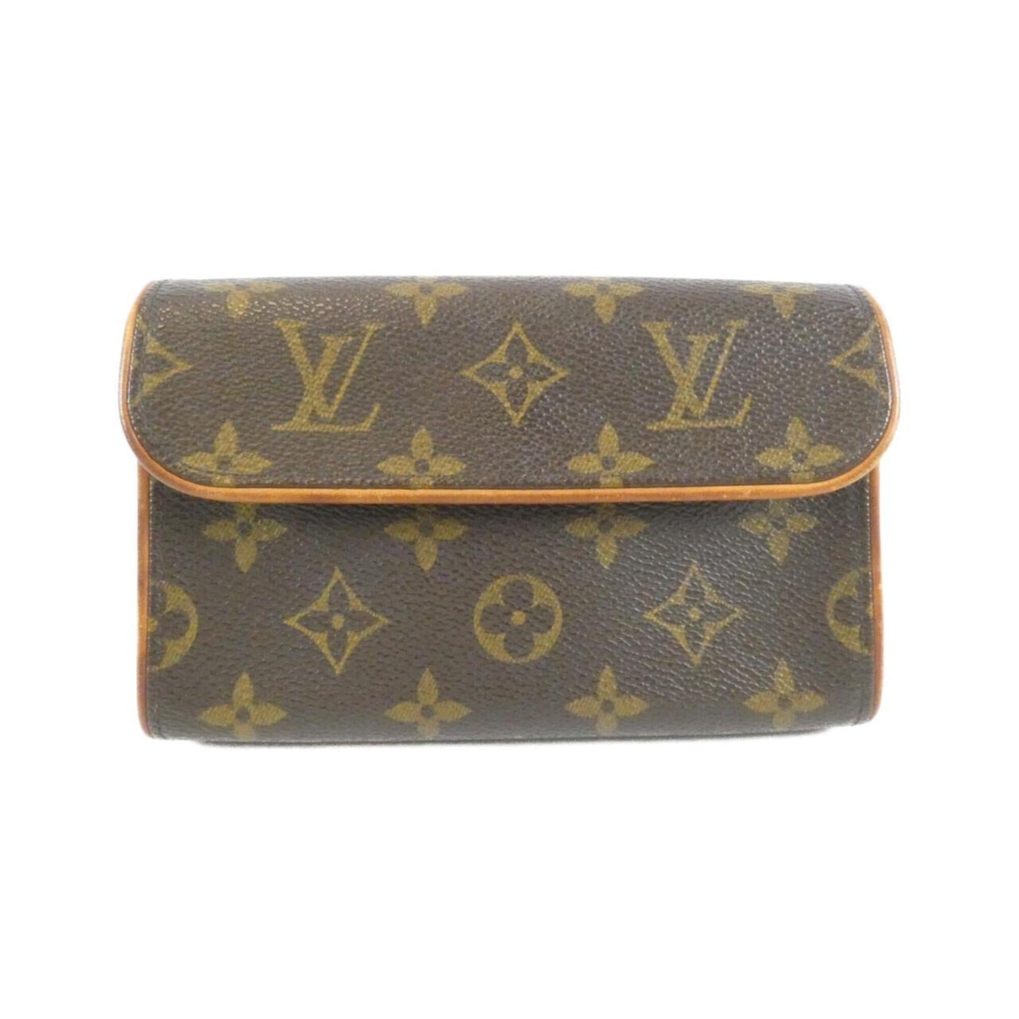 Louis Vuitton Brown Coated Canvas Fanny Pack Pochette (Pre-Owned)