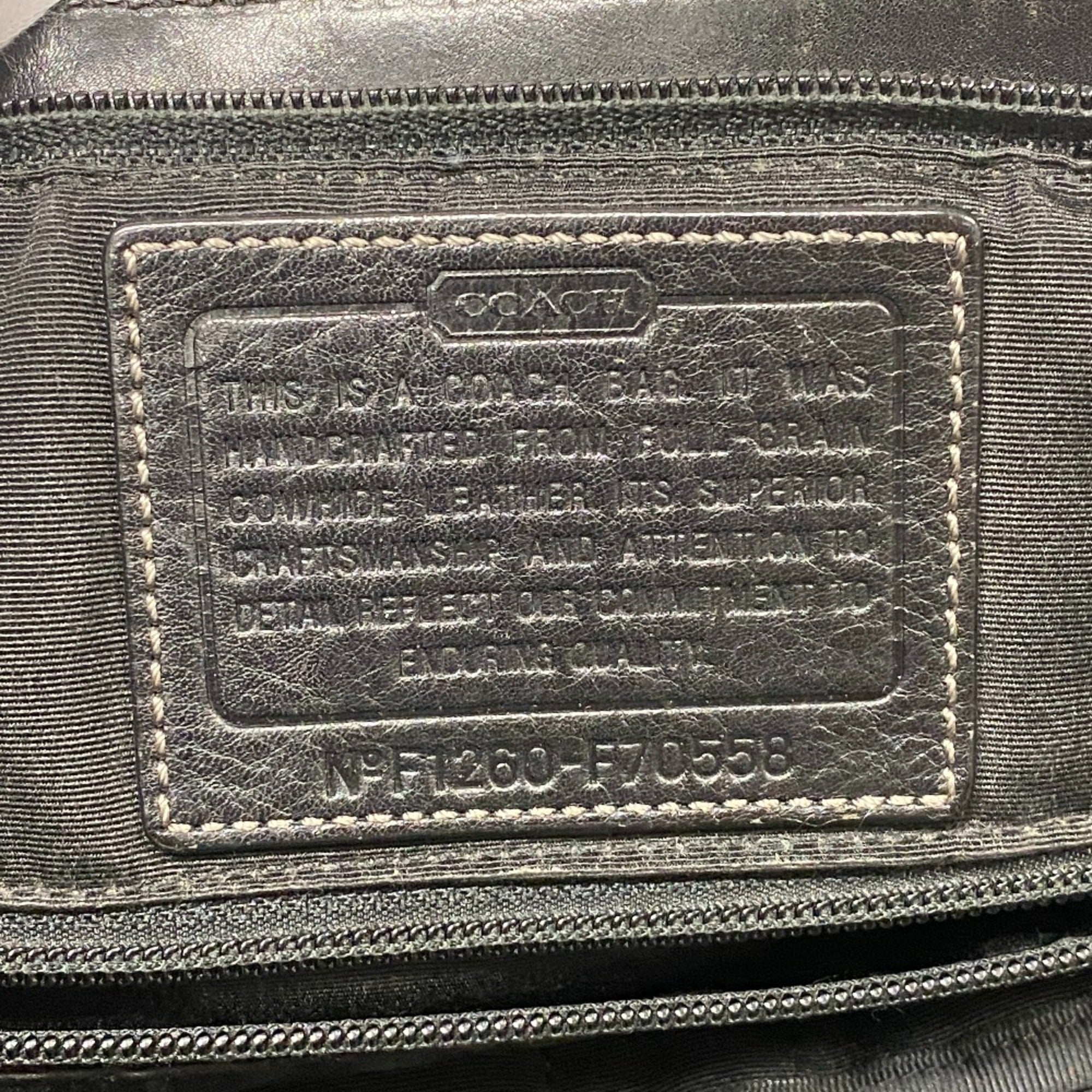 Coach Brown Leather Tote Bag (Pre-Owned)