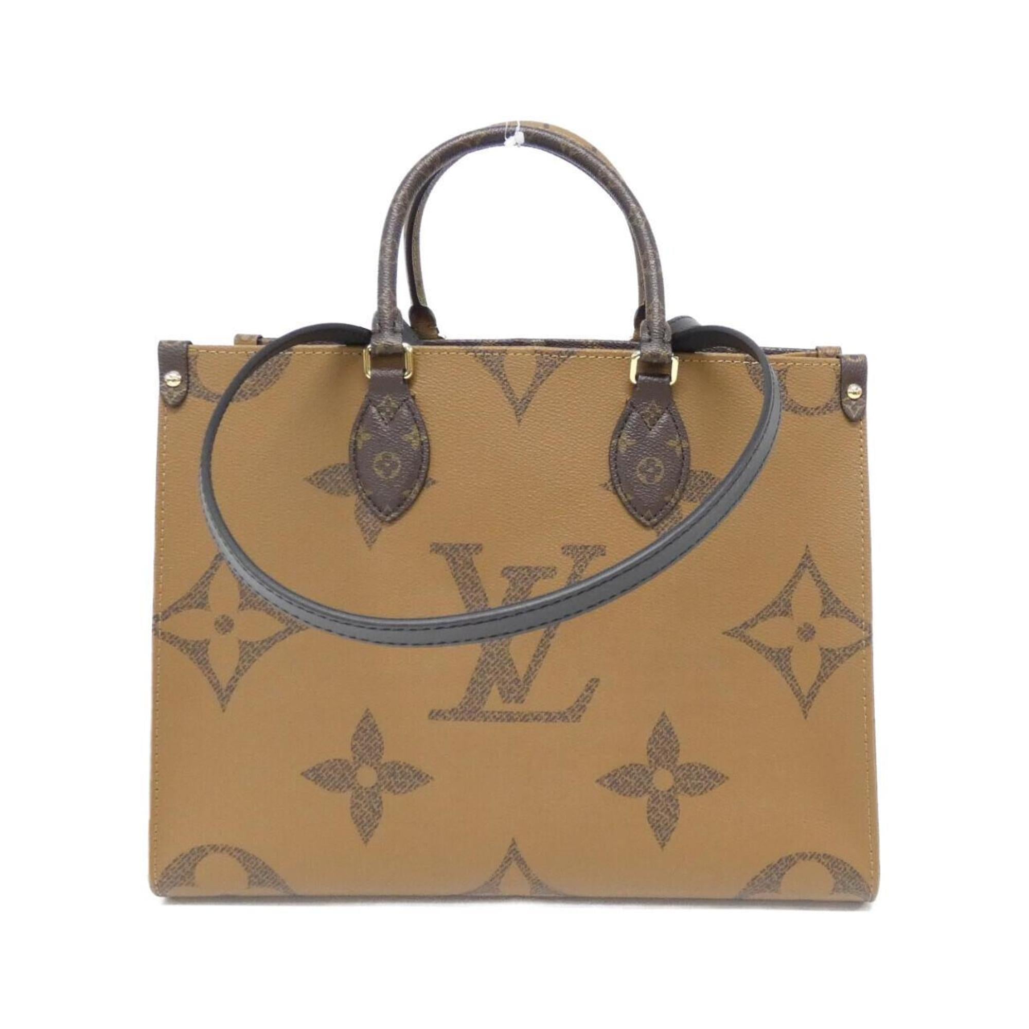 Louis Vuitton Marron Coated Canvas Handbag (Pre-Owned)