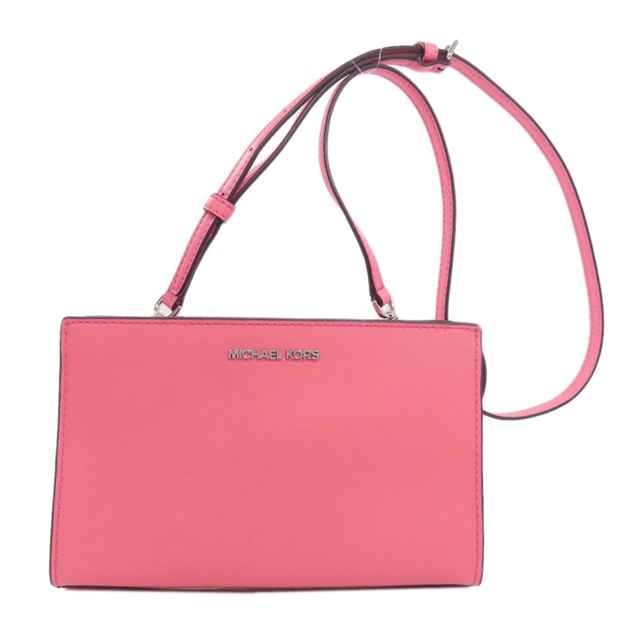 Michael Kors Pink Pvc Shoulder Bag (Pre-Owned)